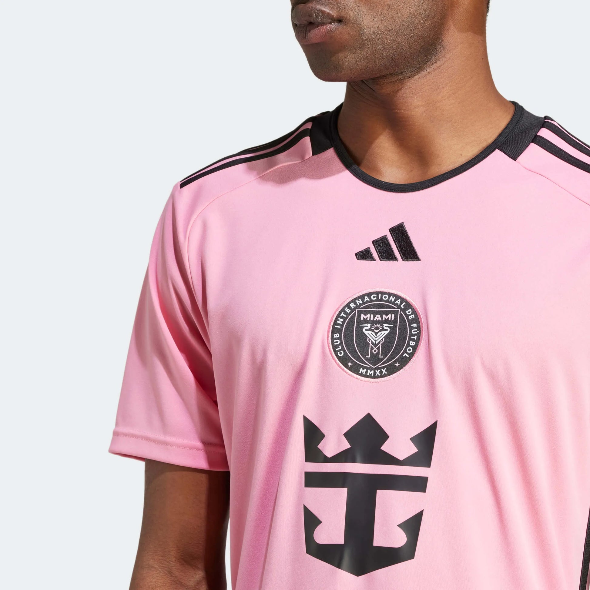 adidas 2024-25 Inter Miami Men's Messi #10 Stadium Home Jersey (Detail 1)