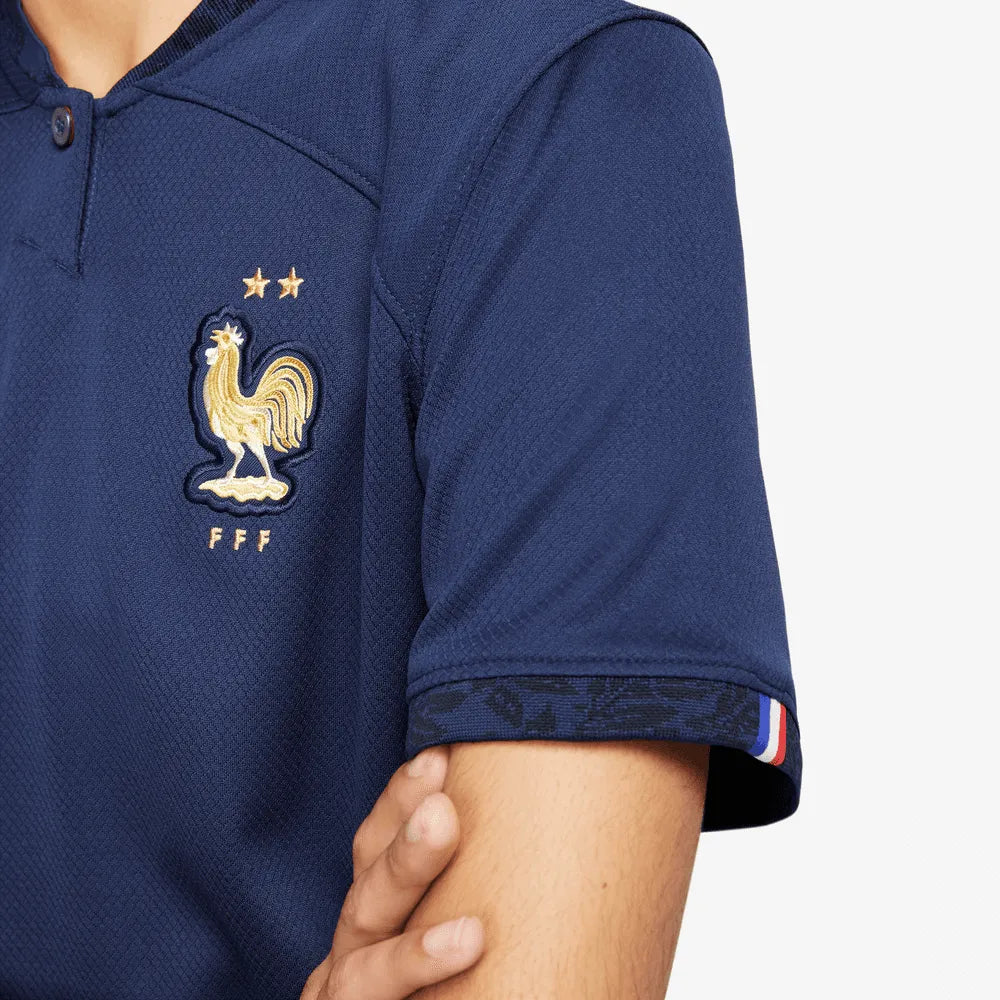 Nike 2022-23 France Women's Home Jersey - Navy (Detail 2)