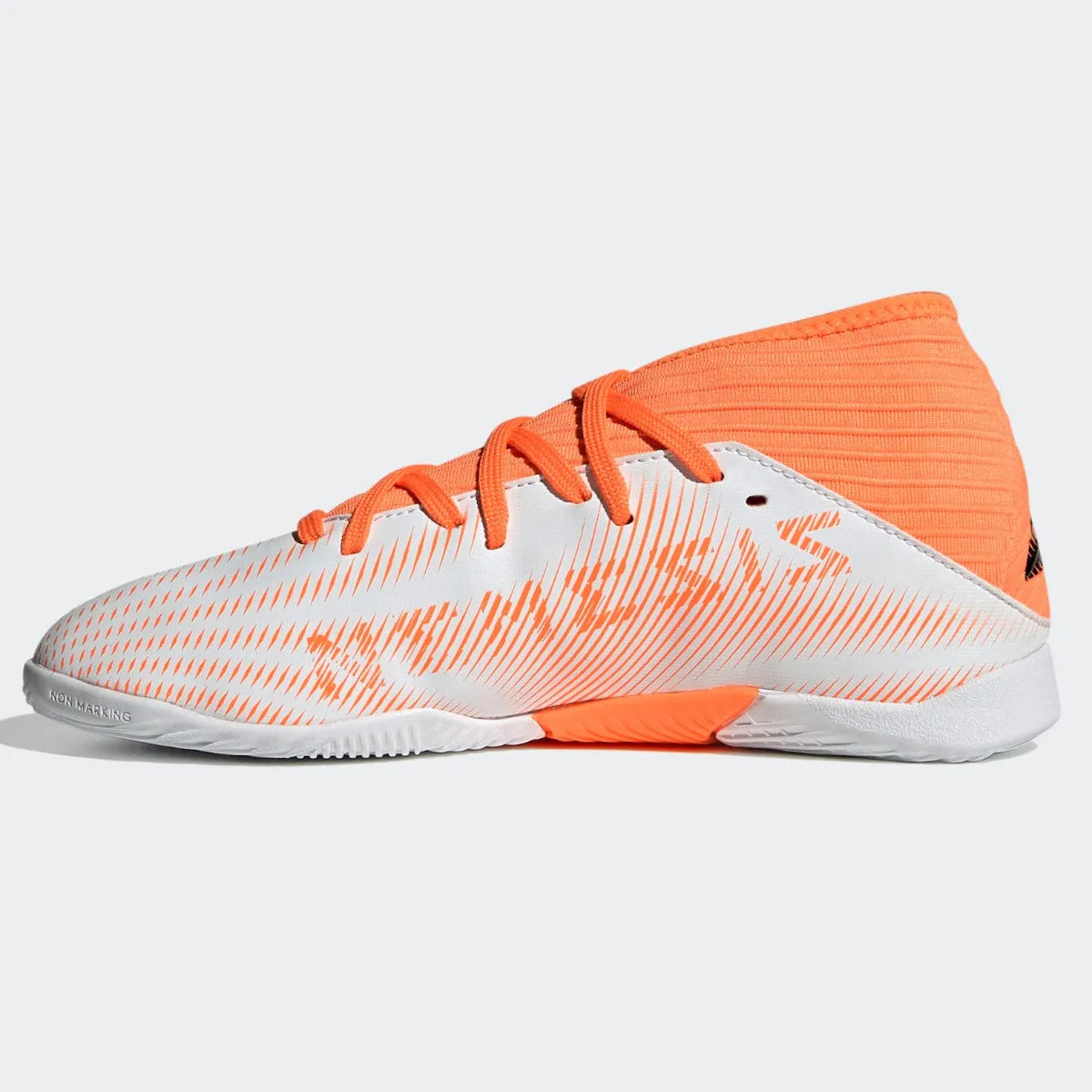 Adidas JR Nemeziz .3 IN - White-Black-Orange (Side 2)