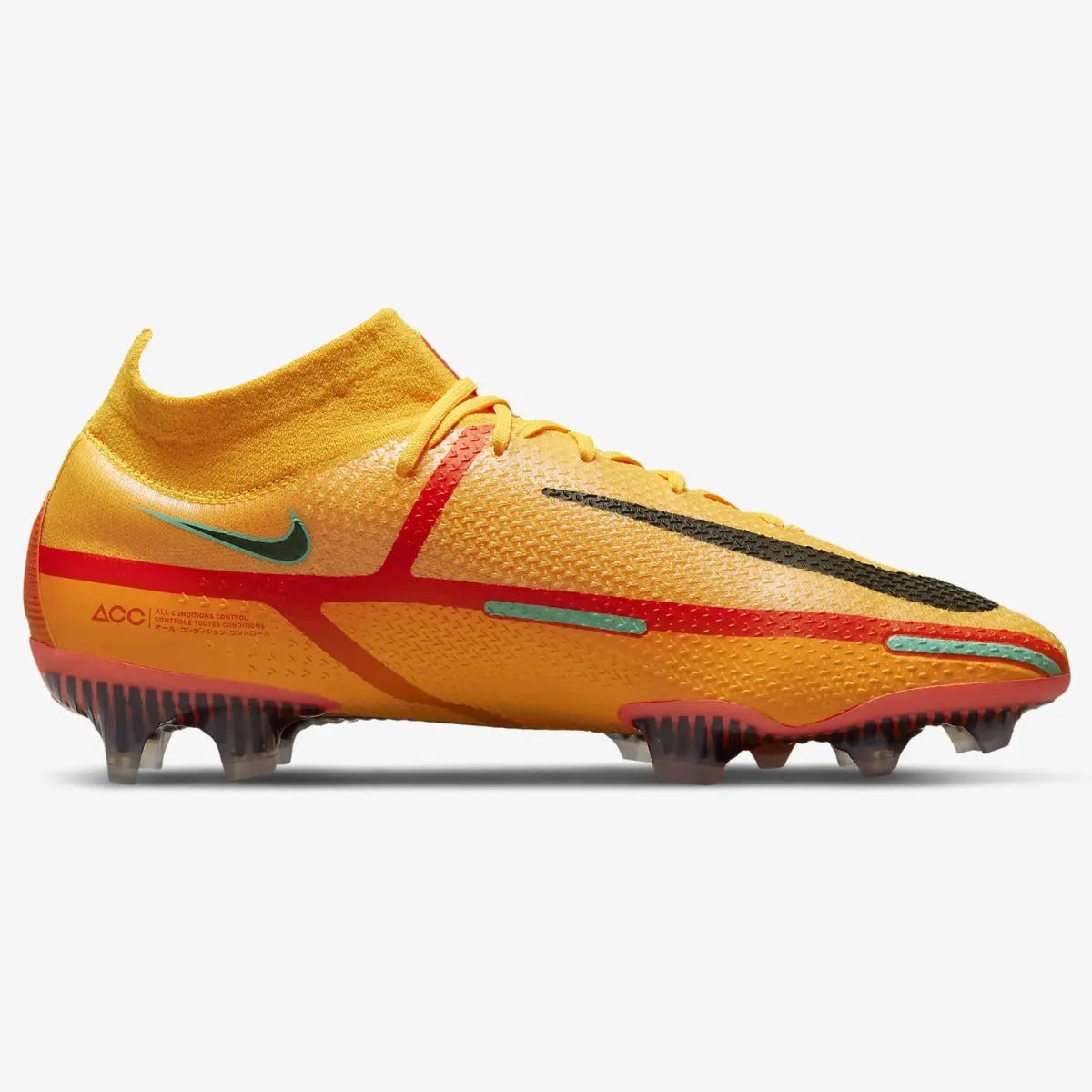 Nike Phantom GT2 Elite DF FG - Laser Orange-Black (Side 2)