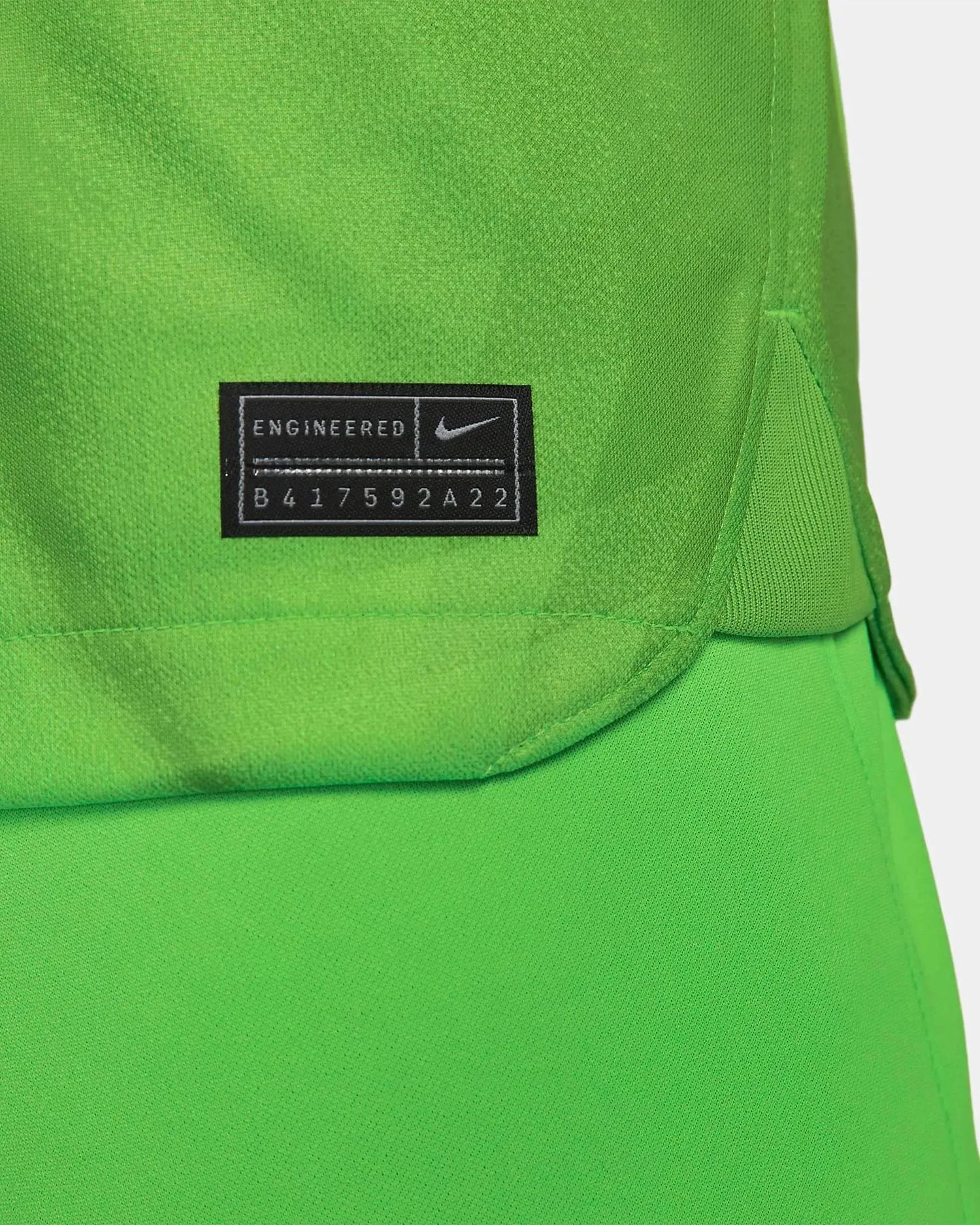 Nike 2022/23 Barcelona Goalkeeper Stadium Jersey Green (Detail 3)