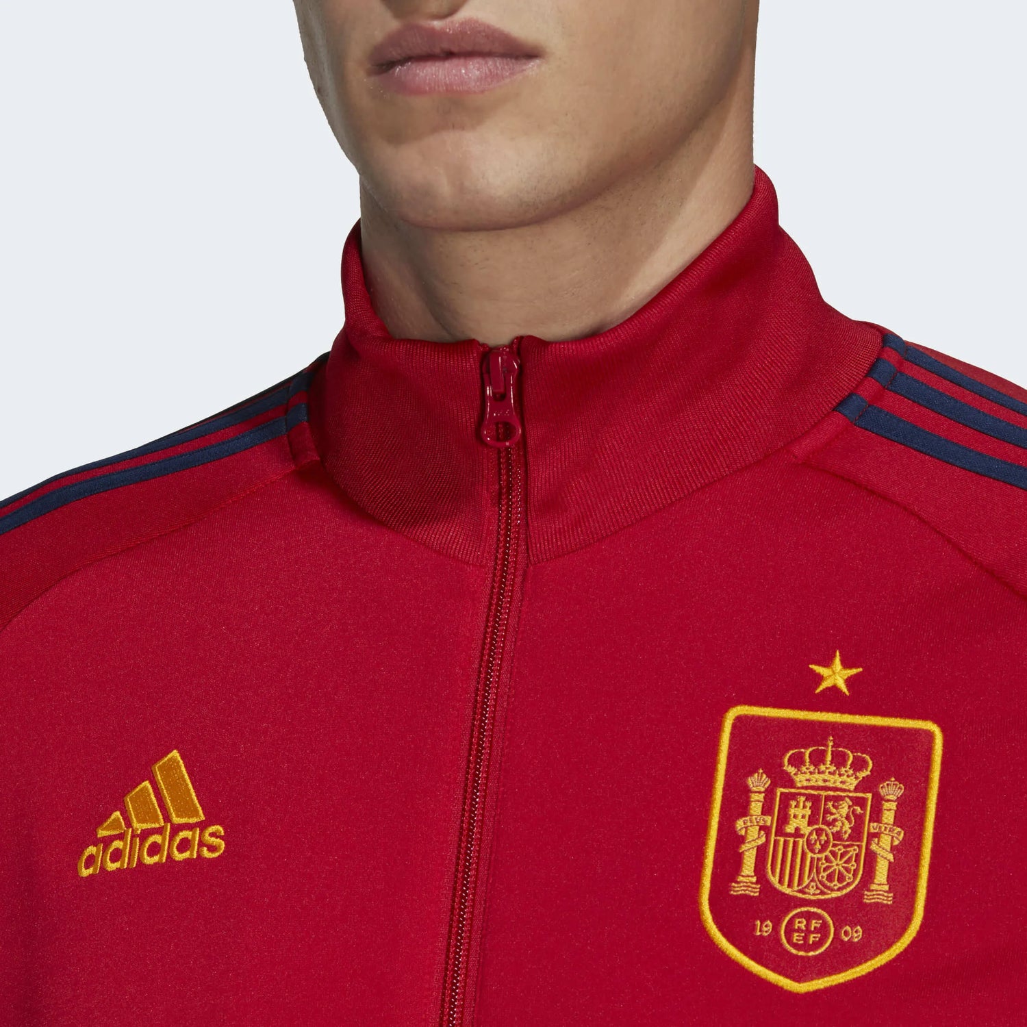 adidas 2022-23 Spain DNA Track Top - Power Red (Detail 1)