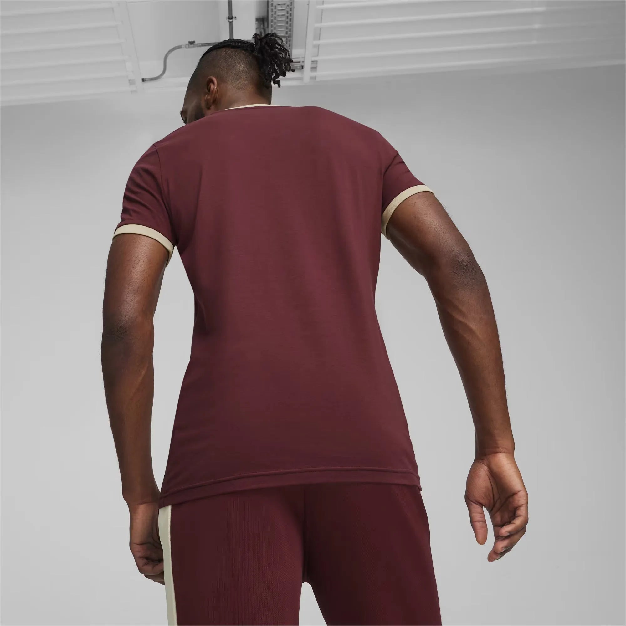 Puma 2024 Manchester City Men's Heritage T7 Tee (Model - Back)