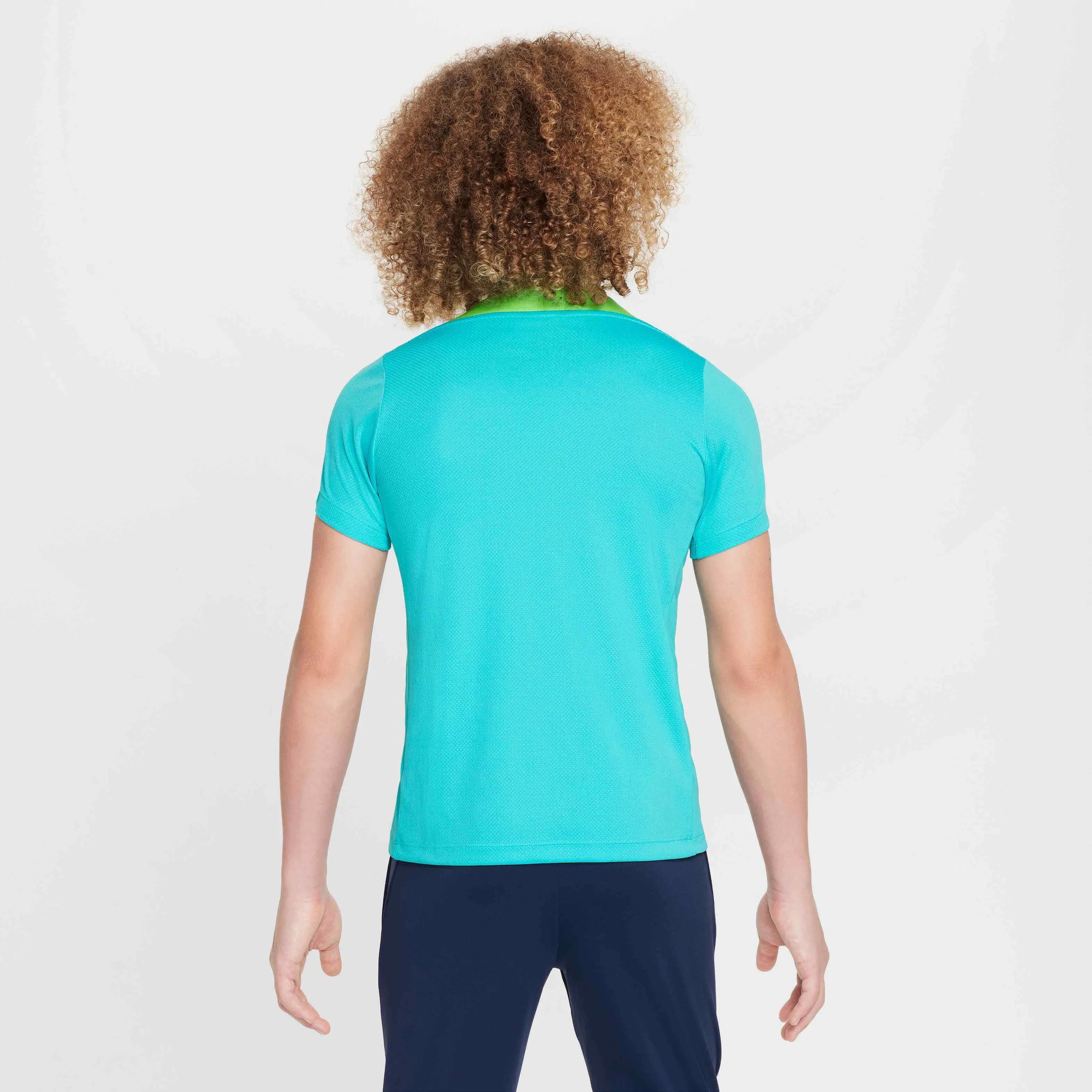 Nike 2024-25 Brazil Youth Dri-Fit Strike Top (Model - Back)