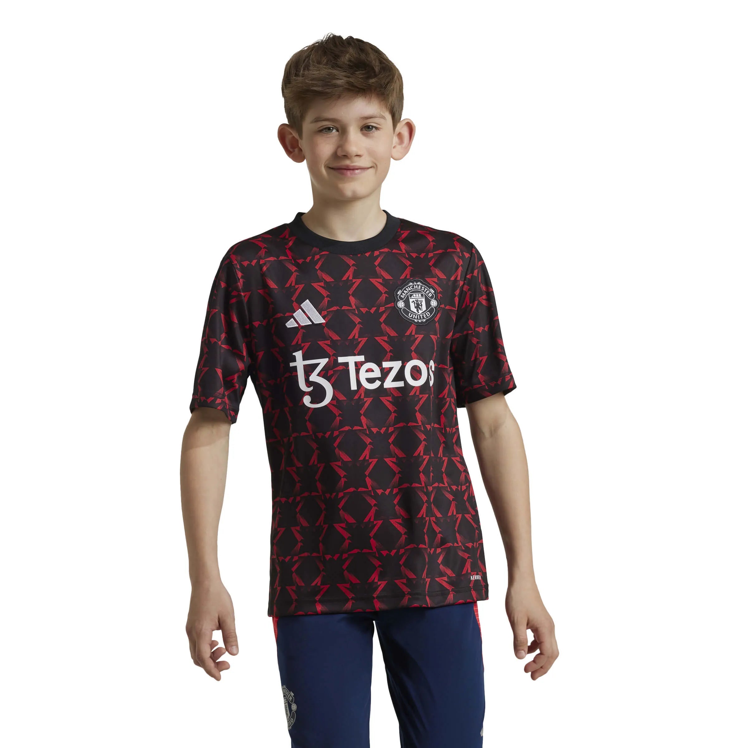 adidas 2024-25 Manchester United Youth Pre-Match (Model - Front)