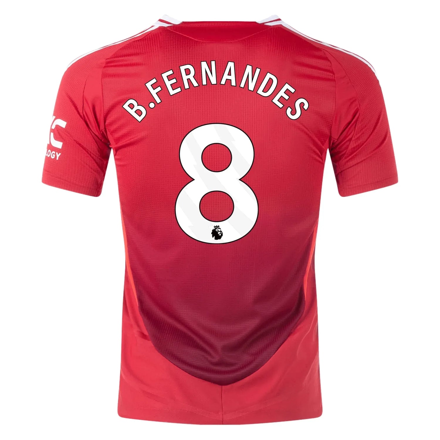 adidas 2024-25 Manchester United Men's Authentic Home Jersey (B. Fernandes)