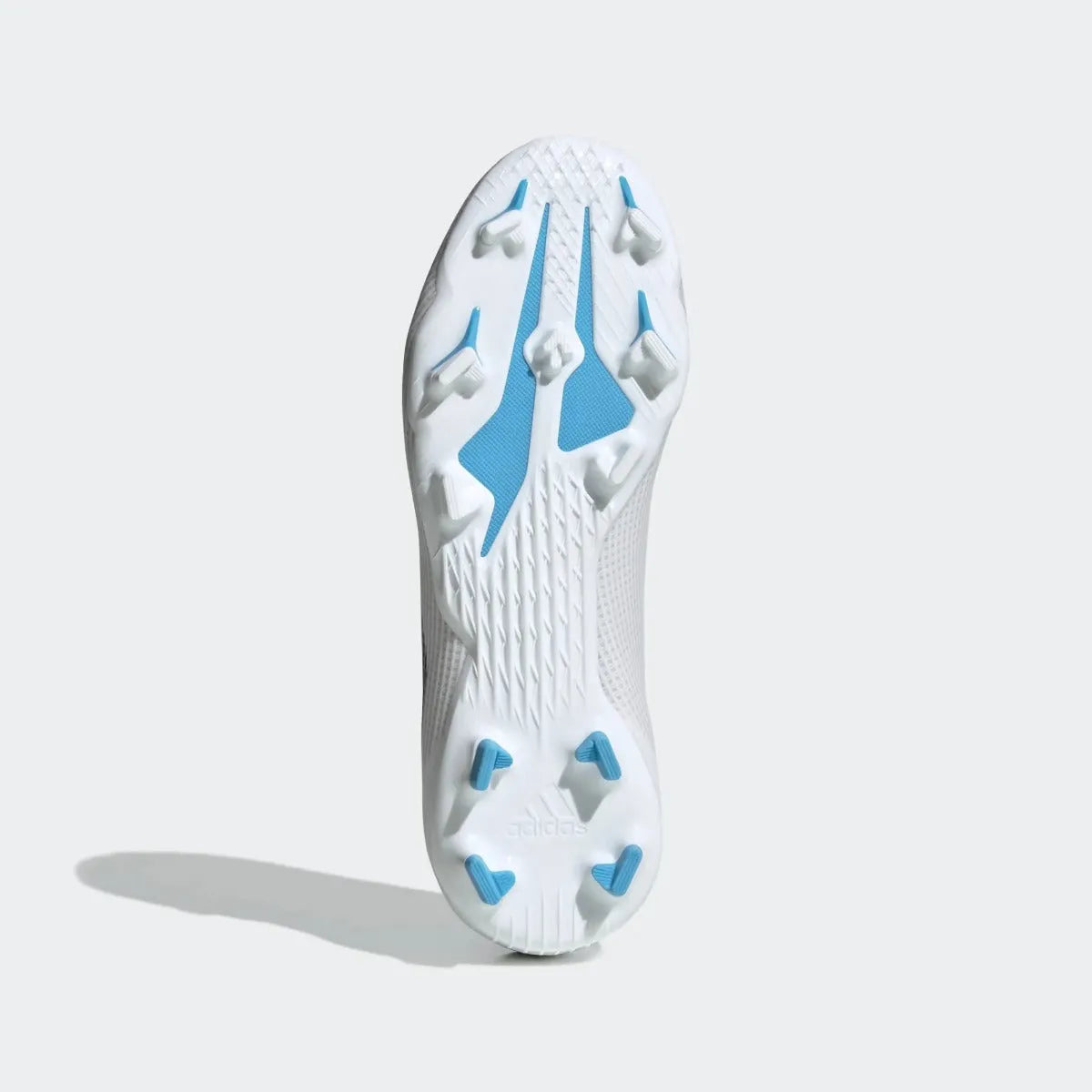 adidas JR X Speedflow .3 FG - White-Hi Res Blue (Bottom)