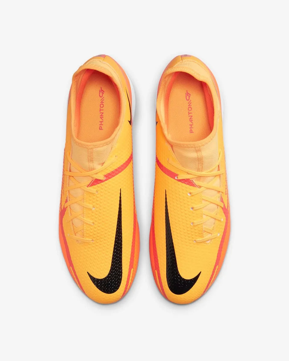 Nike Phantom GT2 Academy DF IC - Laser Orange-Black (Pair - Top)