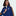 Adidas 2021-22 Real Madrid 3 Stripe Jacket - Navy-Orange