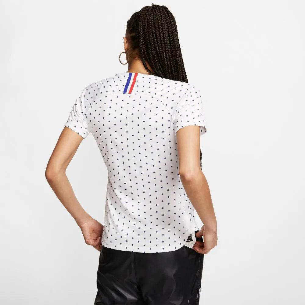 Nike France 2019-20 Women's WC Away Jersey - White