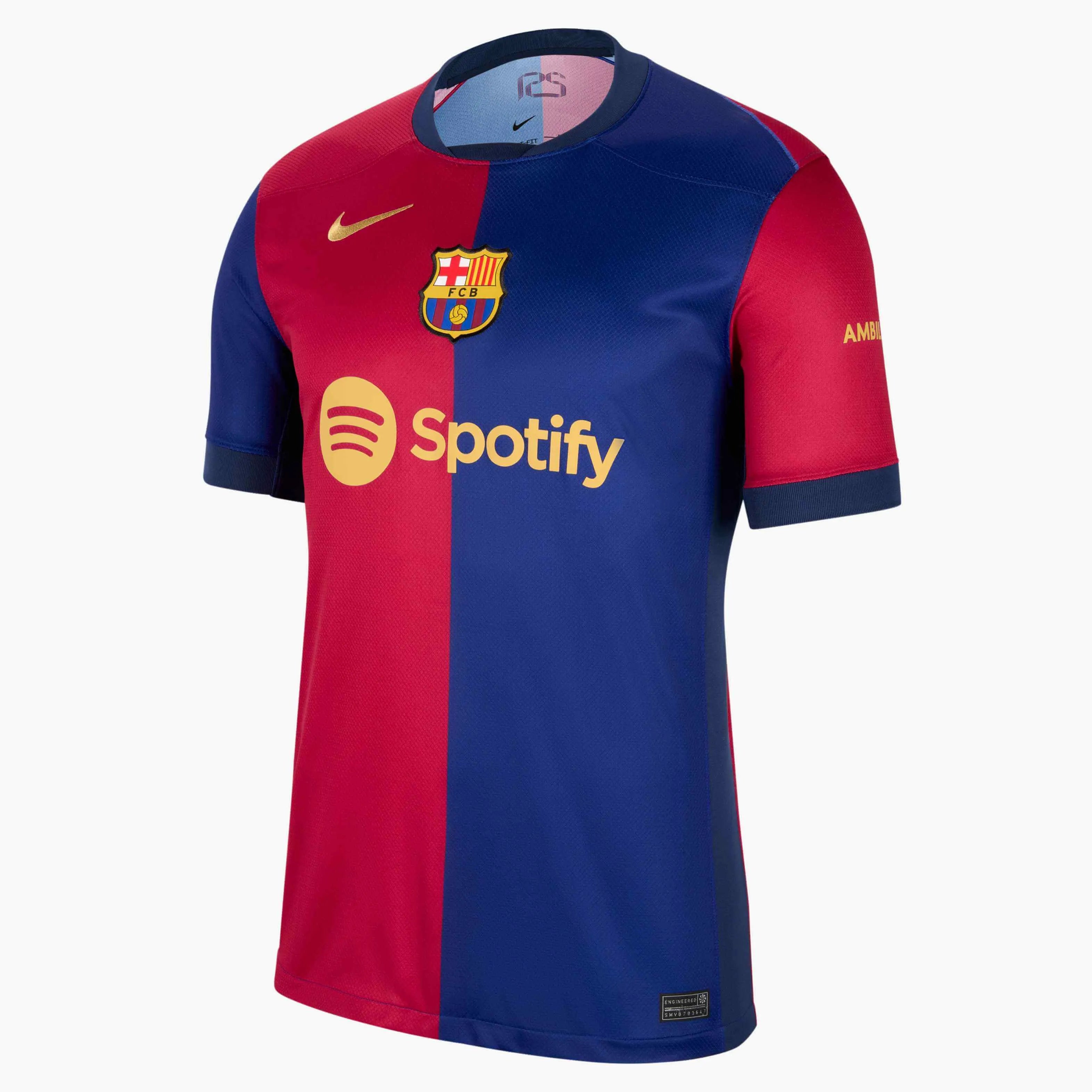 Nike 2024-25 Barcelona Men's Stadium Home Jersey (Front)