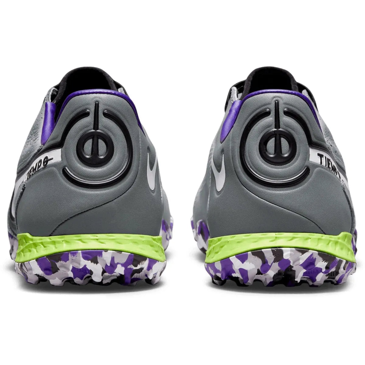 Nike React Legend 9 Pro Turf - Grey-White (Pair - Back)