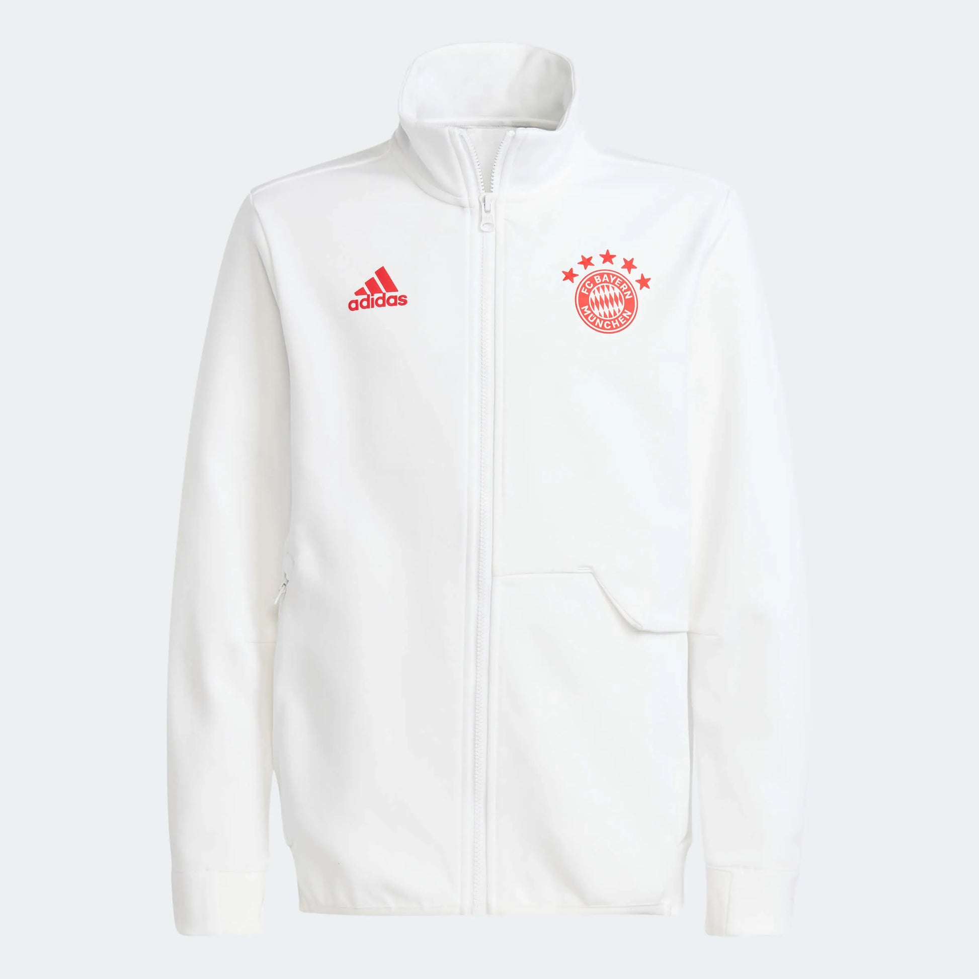 adidas 2023-24 Bayern Munich Youth Anthem Jacket (Front)