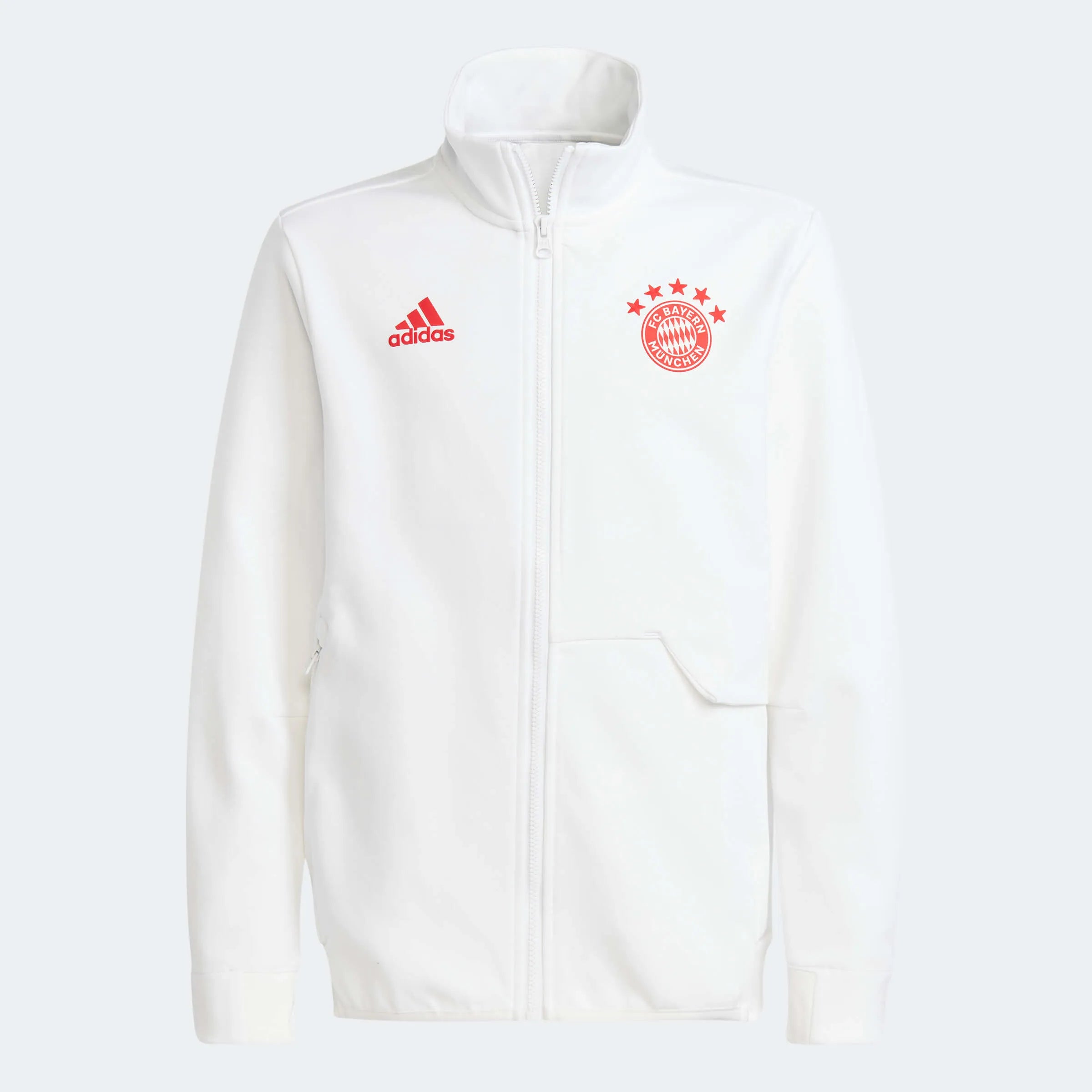 adidas 2023-24 Bayern Munich Youth Anthem Jacket (Front)