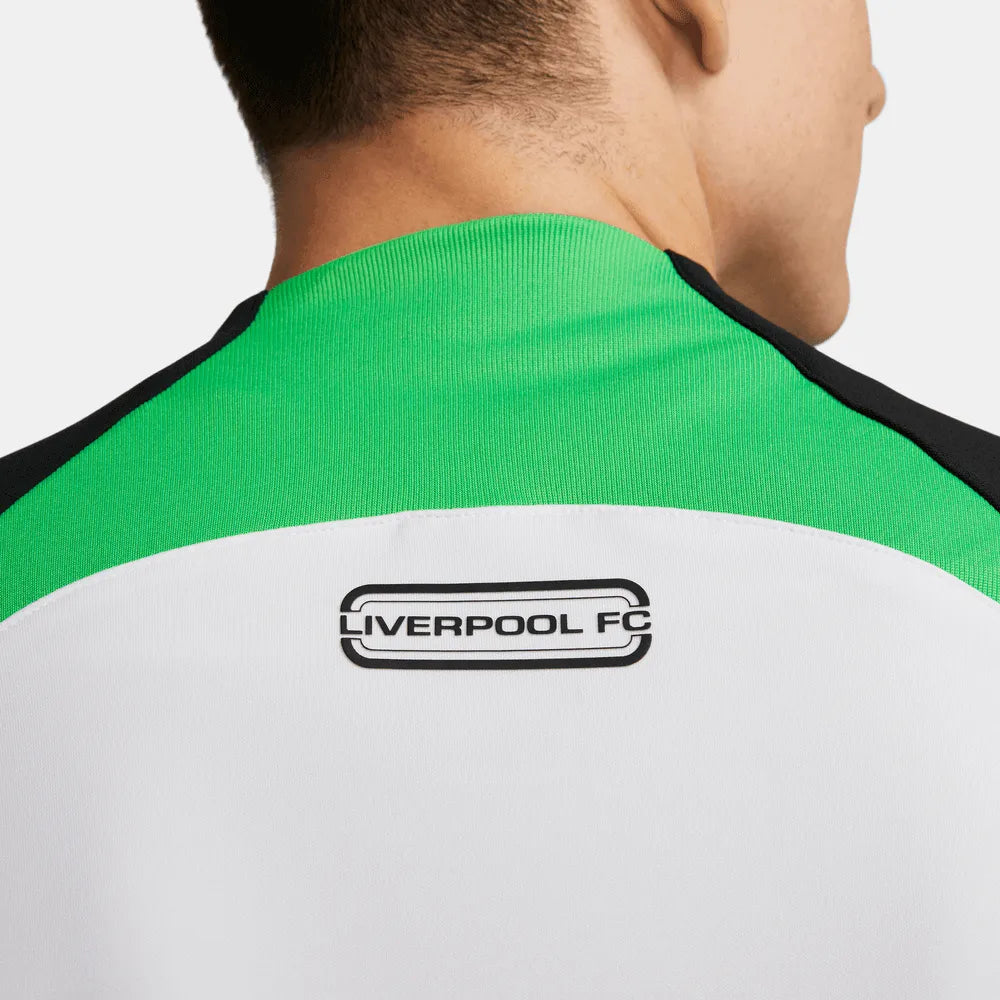 Nike 2023-24 Liverpool Away Anthem Jacket - Light Green - White (Detail 2)