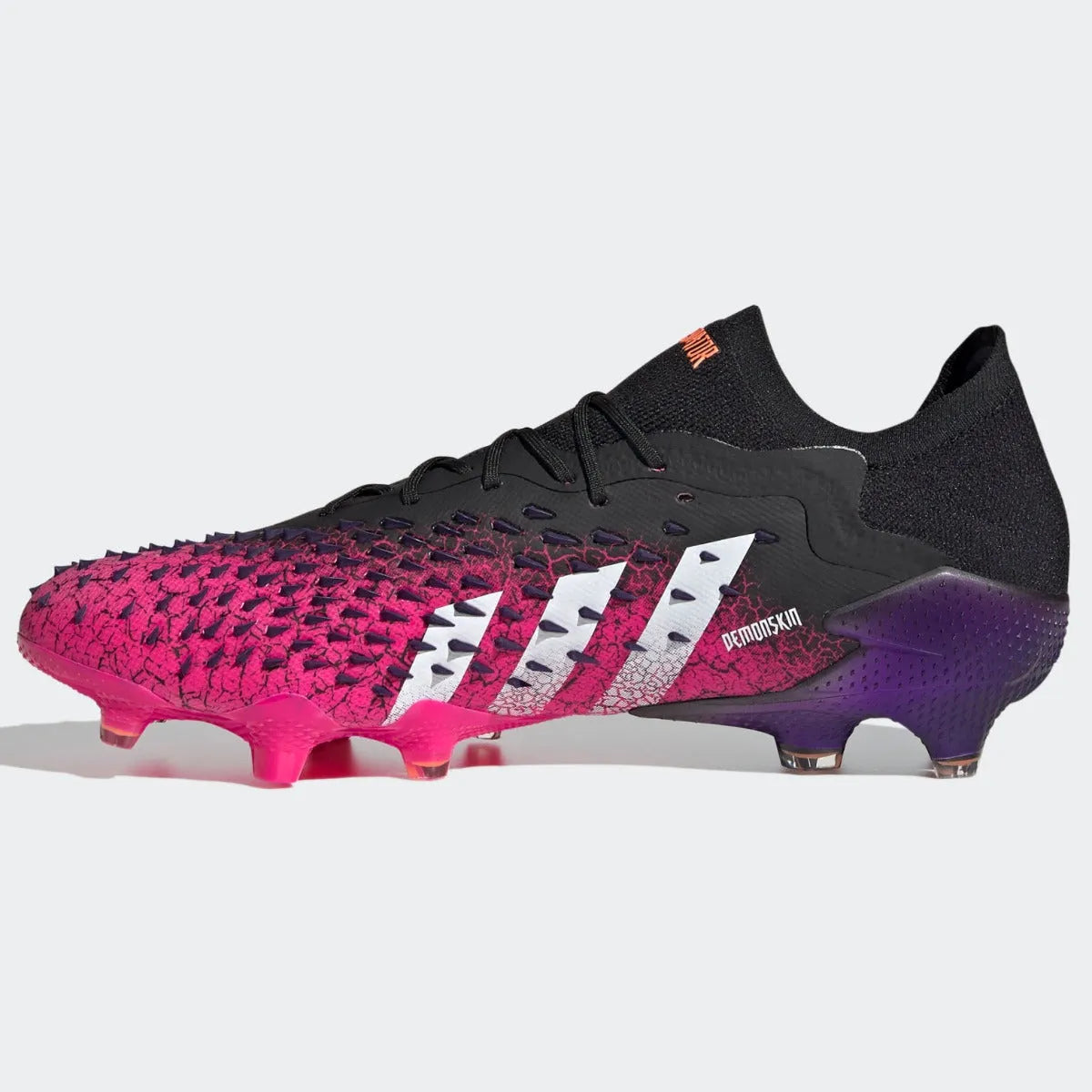 Adidas Predator Freak .1 Low FG - Black-Pink-Purple (Side 2)