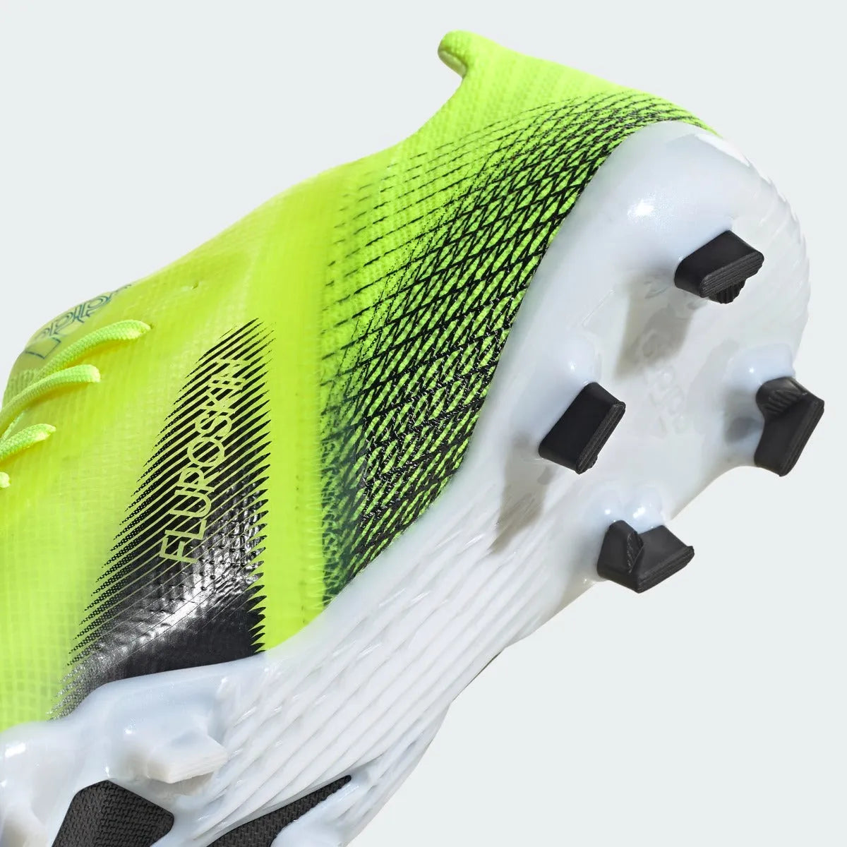 Adidas JR X Ghosted.1 FG - Volt-Black