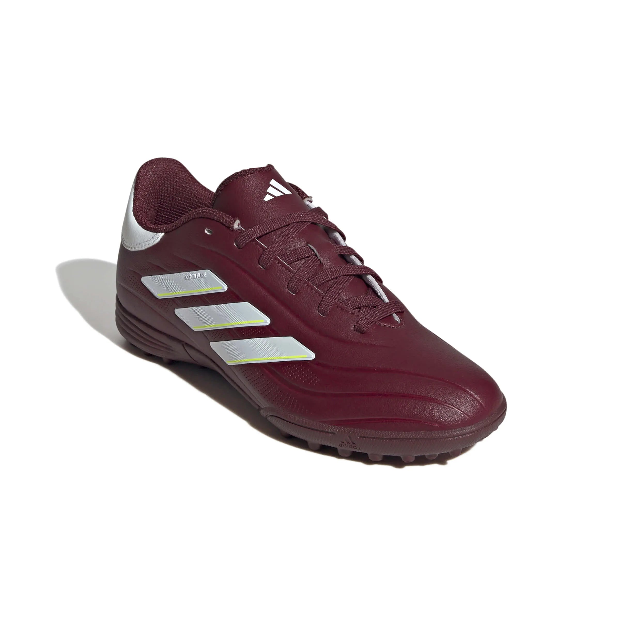 adidas JR Copa Pure 2 League Turf - Energy Citrus Pack (SP24) (Lateral - Front)