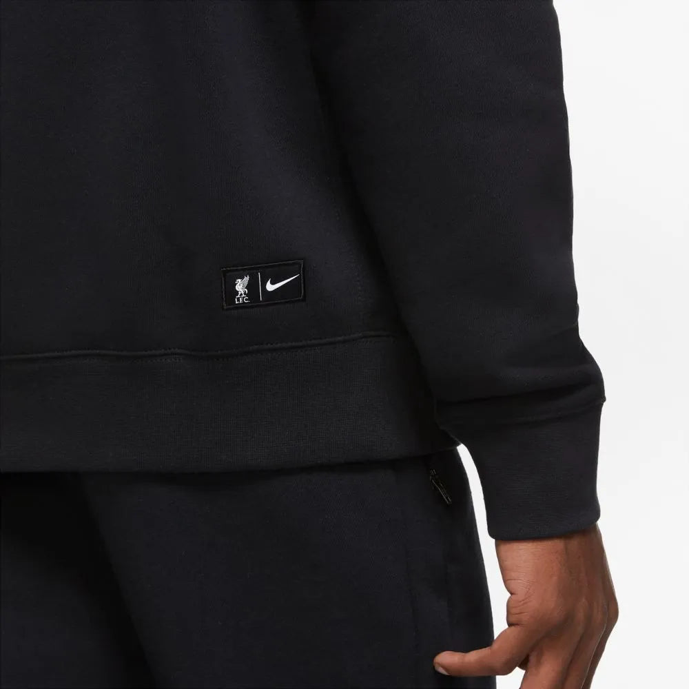 Nike 2020-21 Liverpool NSW Club Hoodie - Black-White-Crimson