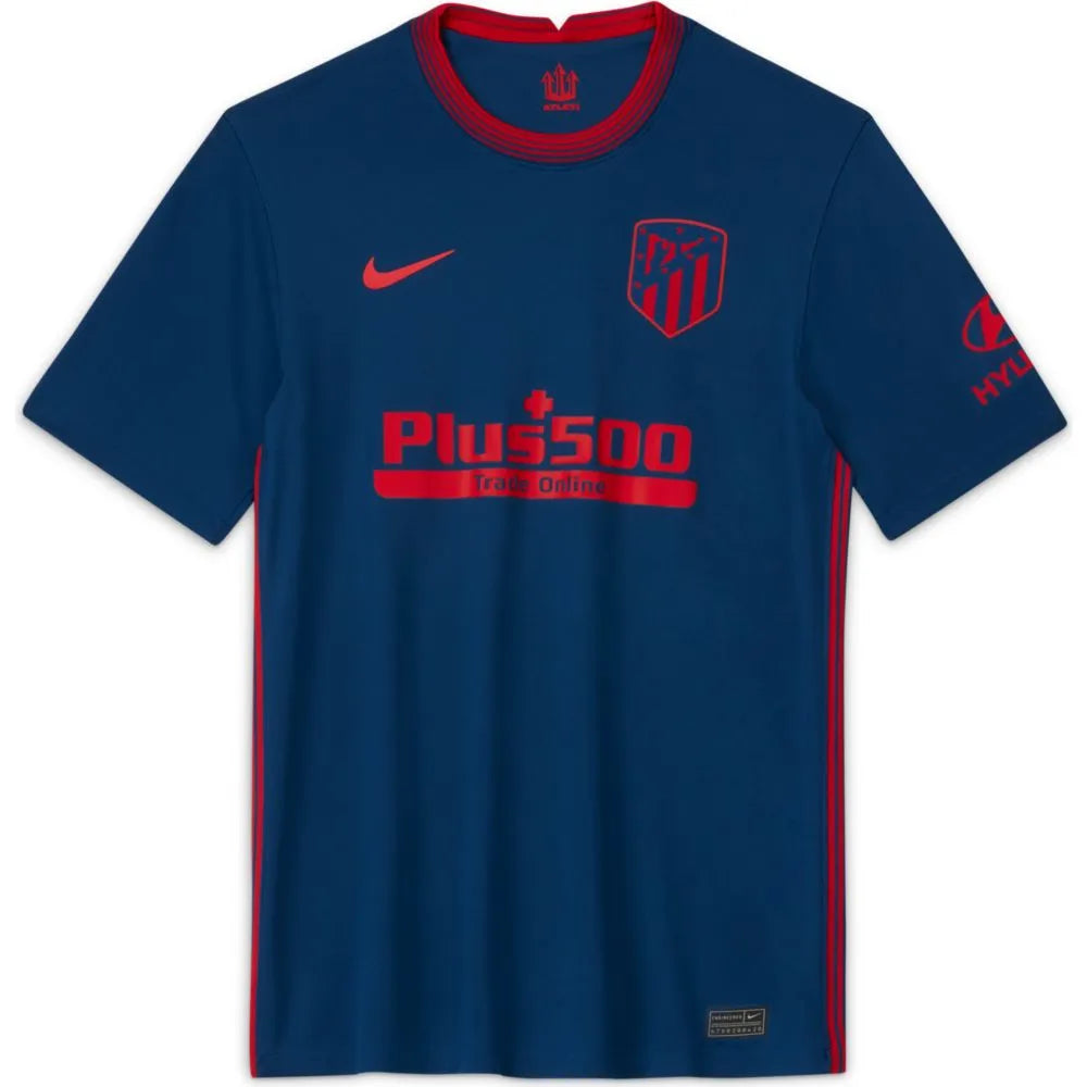 Nike 2020-21 Atletico Madrid Away Jersey - Navy-Red