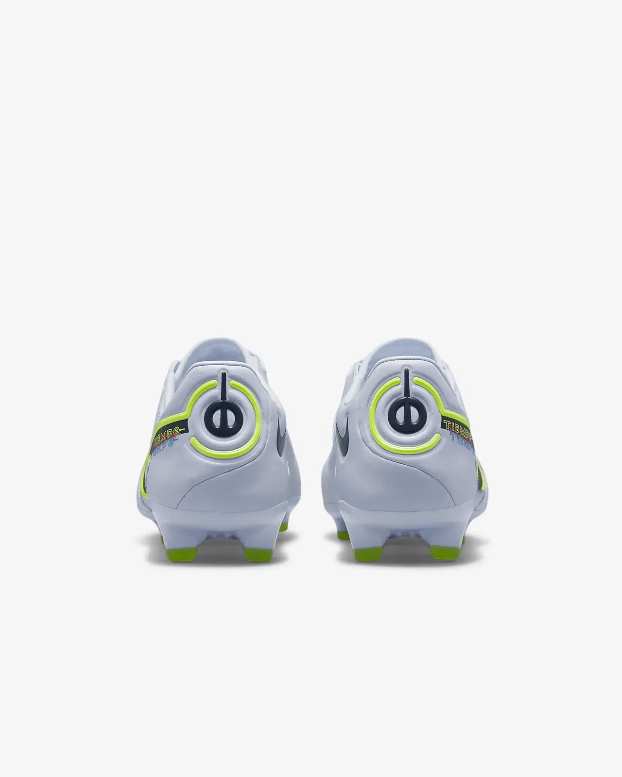 Nike 9 Legend Pro FG - Grey Light - Marine Rush (Pair - Back)