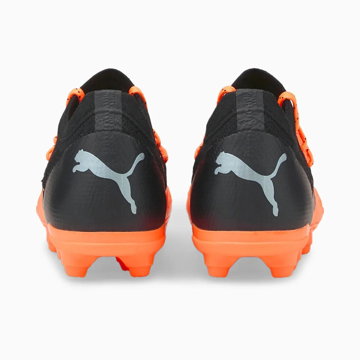 Puma Kids Future 2.3 FG-AG - Neon Citrus-Silver-Black (Pair - Back)