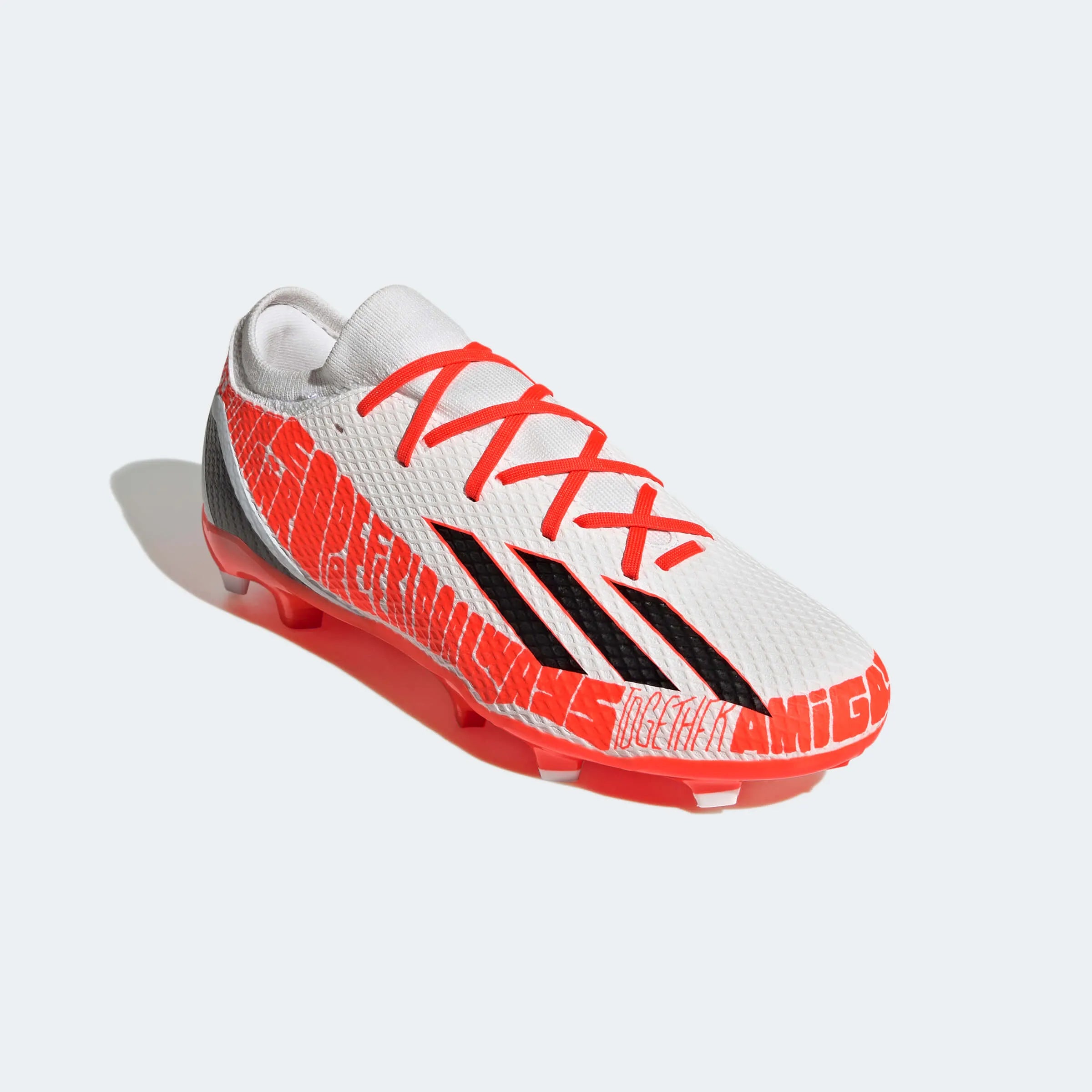 adidas X Speedportal Messi.3 - White-Solar Red (Diagonal - Front)