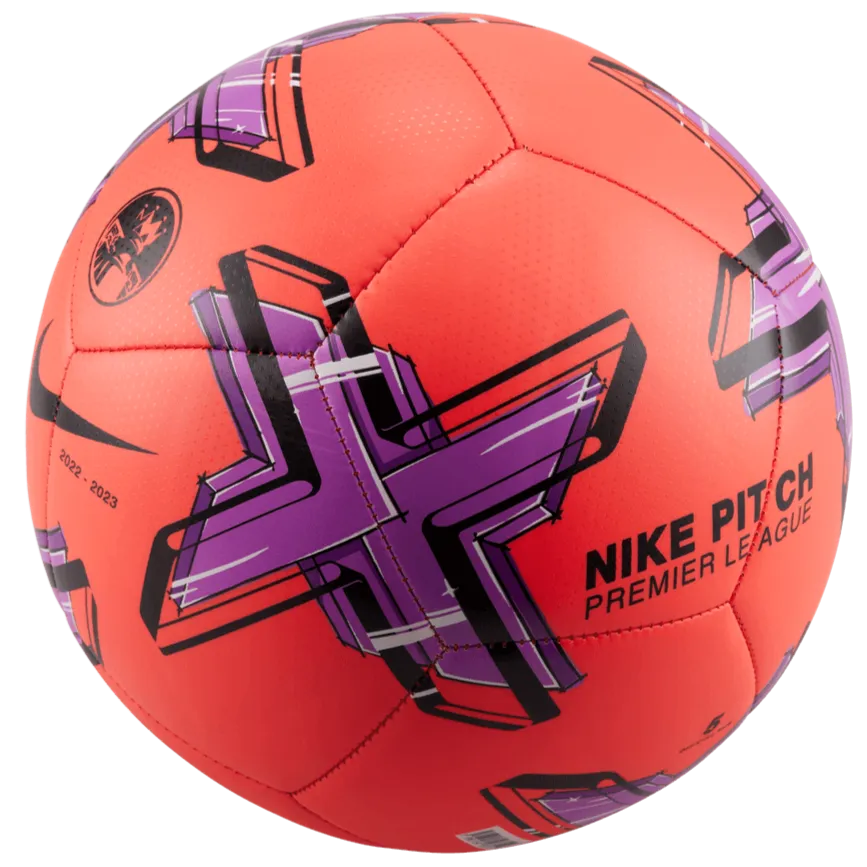 Nike 2022-23 EPL Pitch Ball - Crimson-Purple (Back)