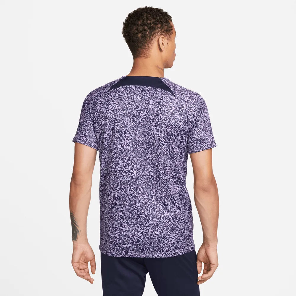 Nike 2023-24 Tottenham Pre-Match Jersey - Black-Light Purple (Model - Back)