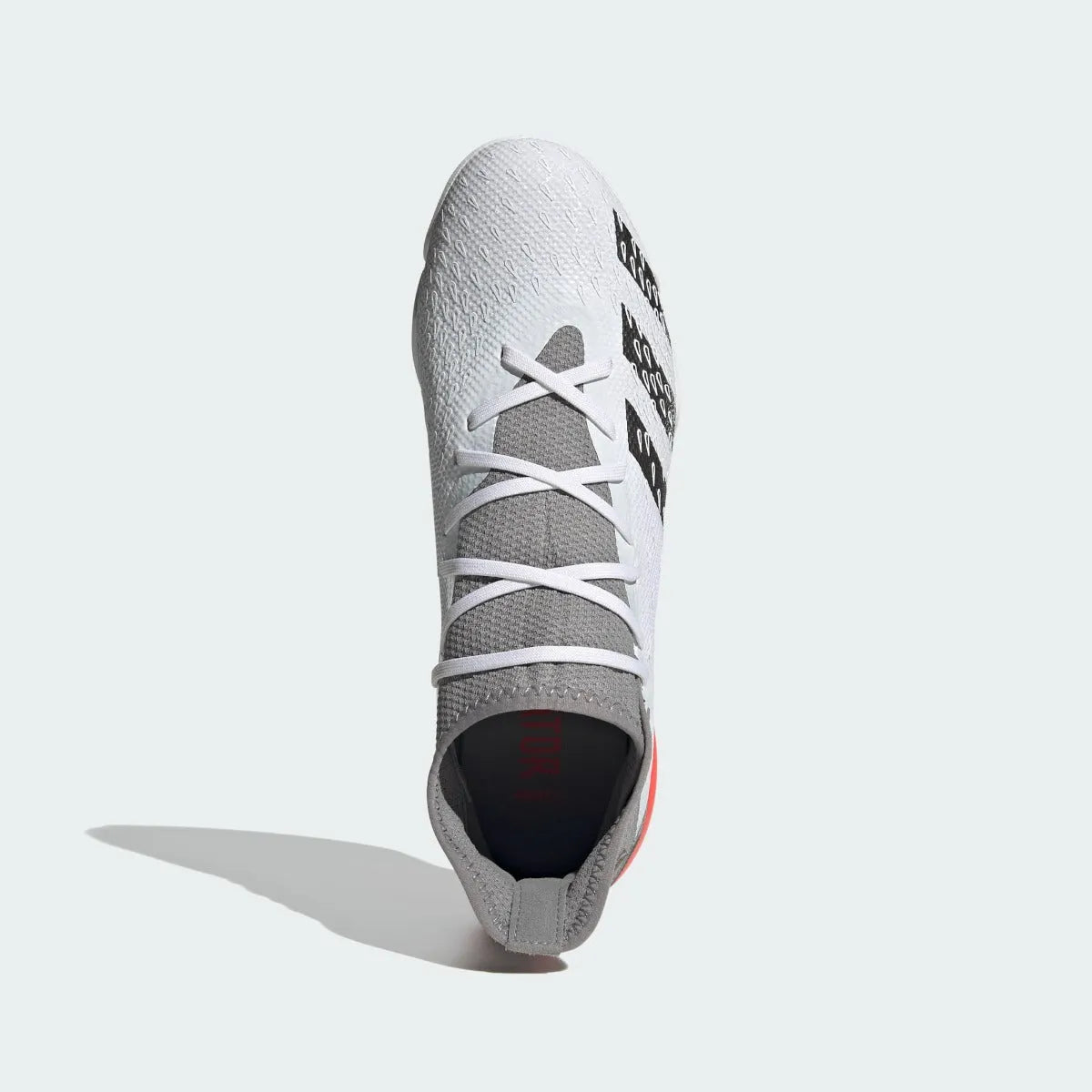 Adidas Predator Freak .3 IN - White-Iron Metallic (Top)