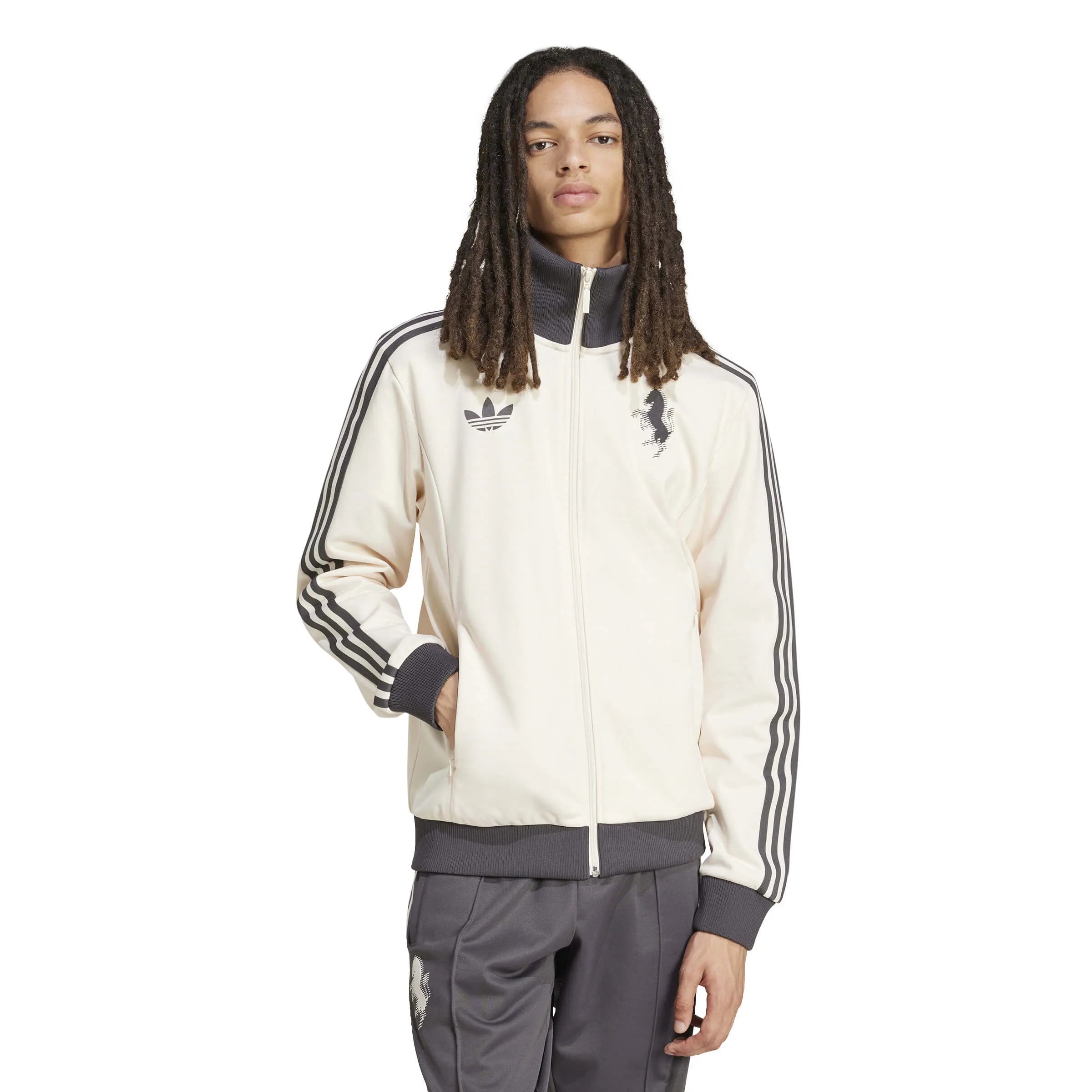 adidas 2024-25 Juventus Men's Originals Track Top (Model - Front)