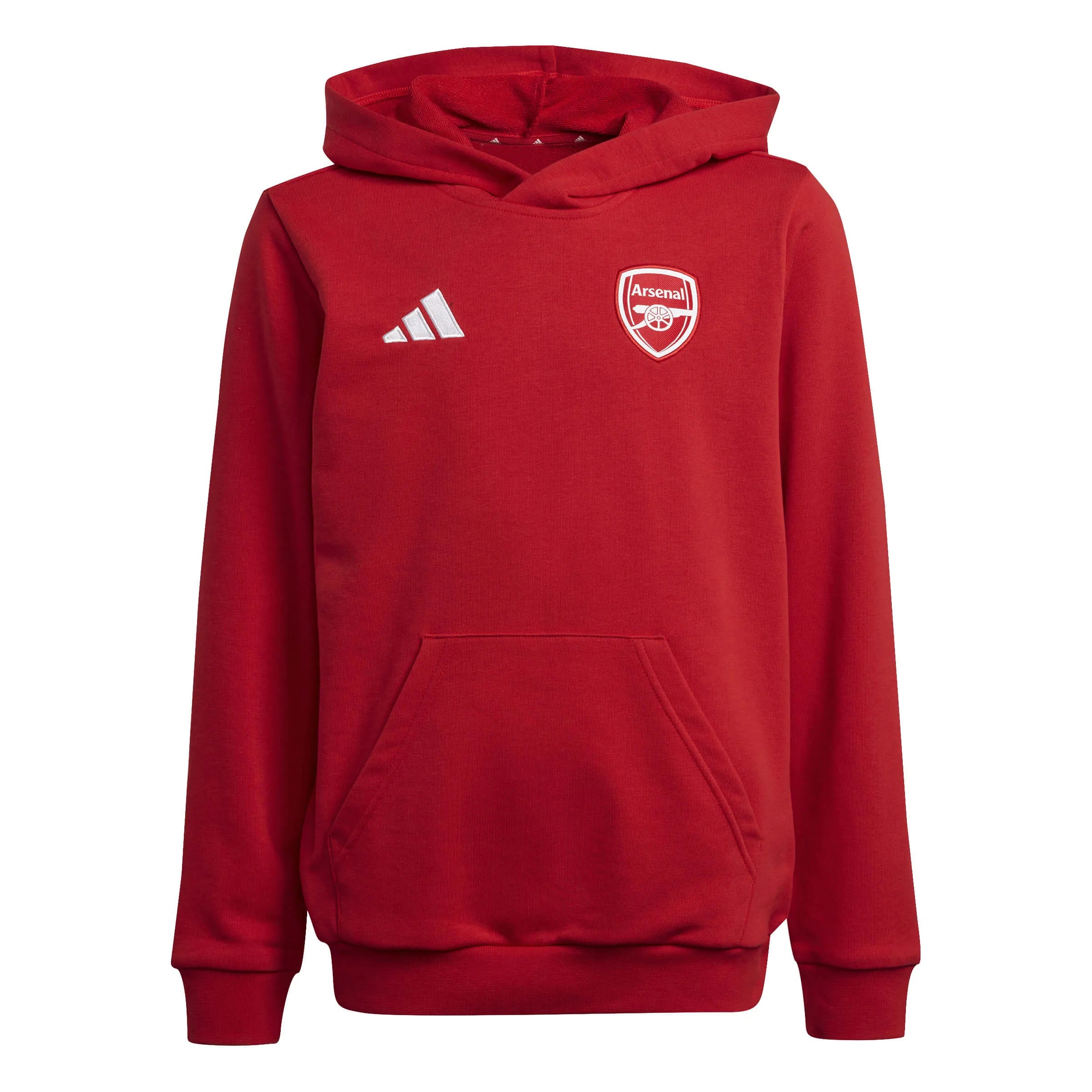 adidas 2024-25 Arsenal Youth Hoodie (Front)