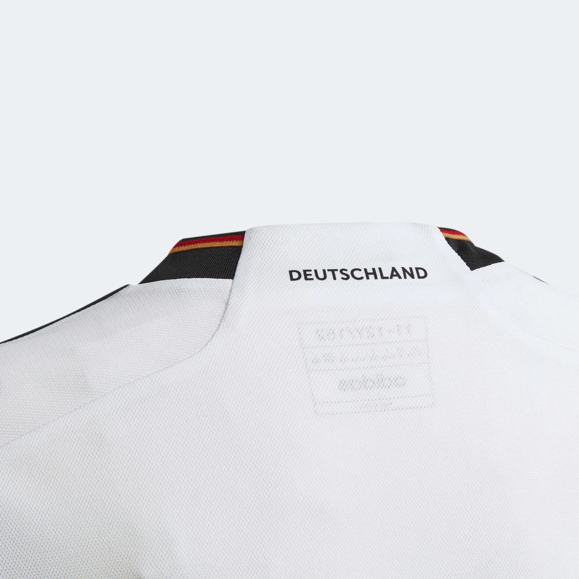adidas 2022-23 Germany Youth Home Jersey White-Black (Detail 2)