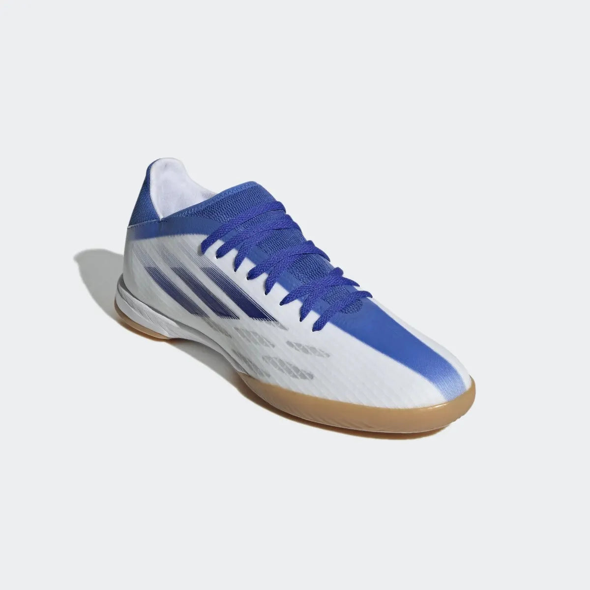 adidas X Speedflow .3 Indoor - White-Hi Res Blue (Diagonal 1)