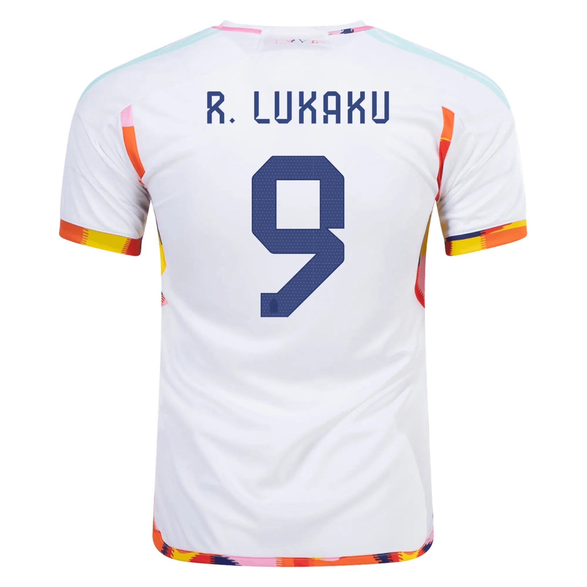 adidas 2022-23 Belgium Away Jersey (R. Lukaku)