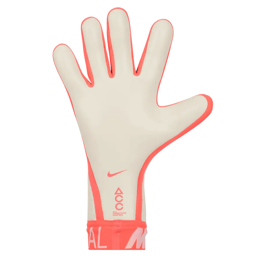 Nike Mercurial Touch Elite Goalkeeper Glove - White-Hot Punch (Single - Inner)