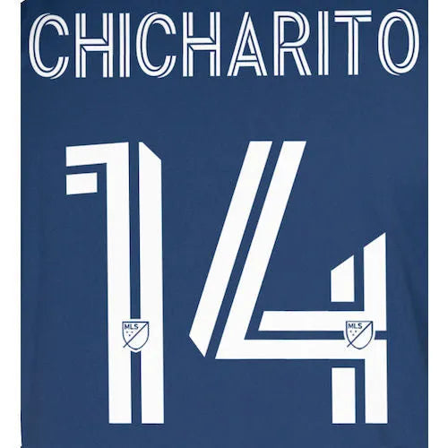 LA Galaxy 2020/21 Away Chicharito #14 Jerse Name Set