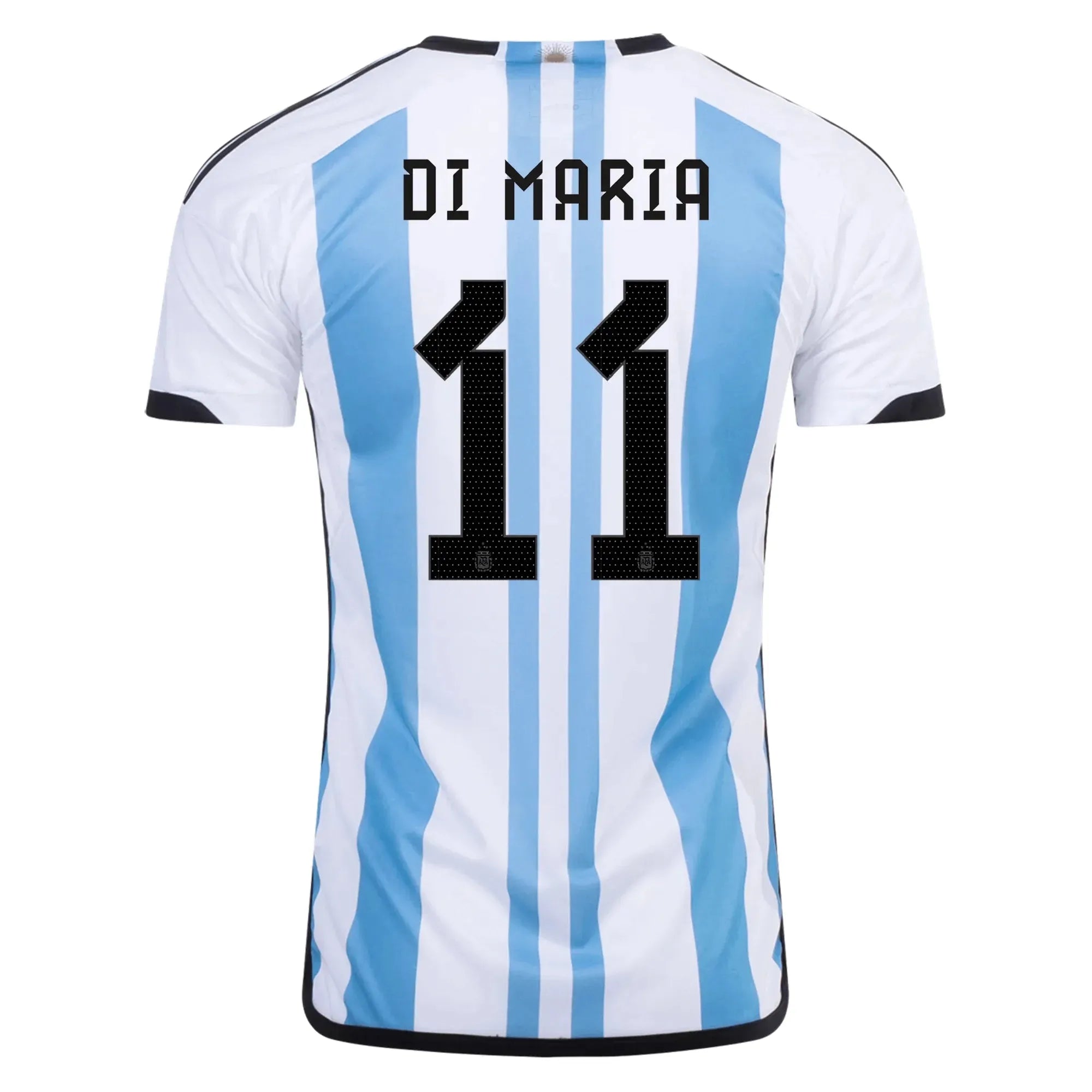 adidas 2022-23 Argentina Womens Home Jersey World Cup 3 Star - White - Light Blue
