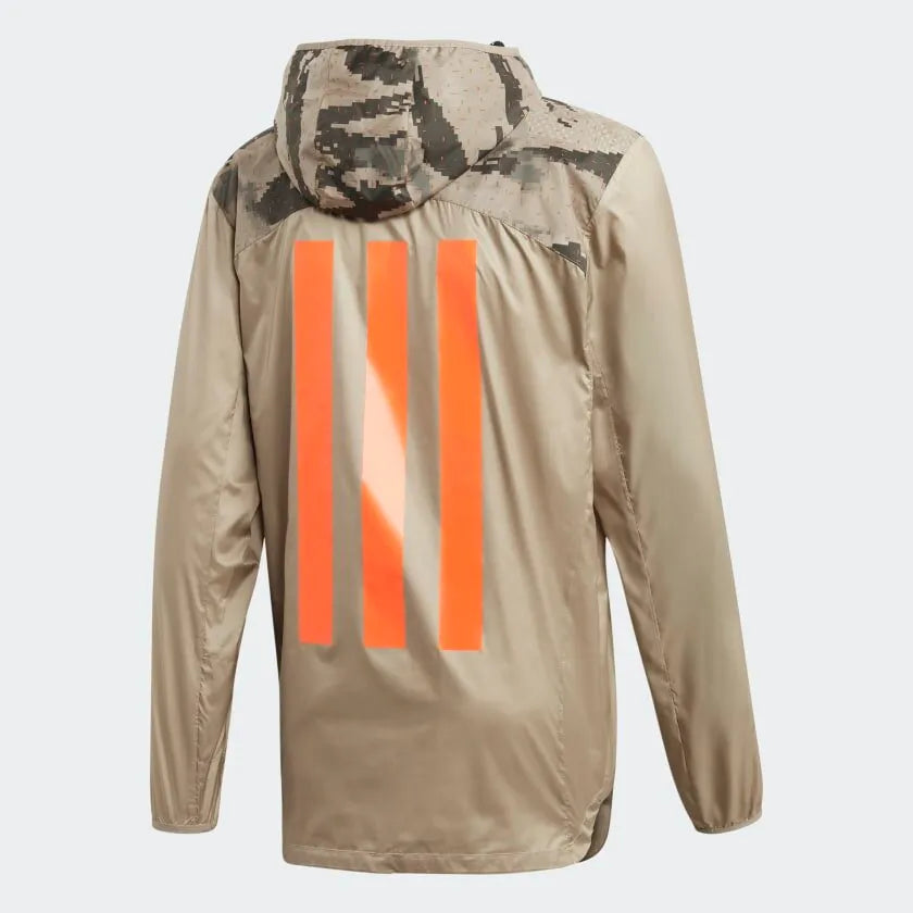 adidas Tango ADV Windbreaker Jacket - Camo-Brown