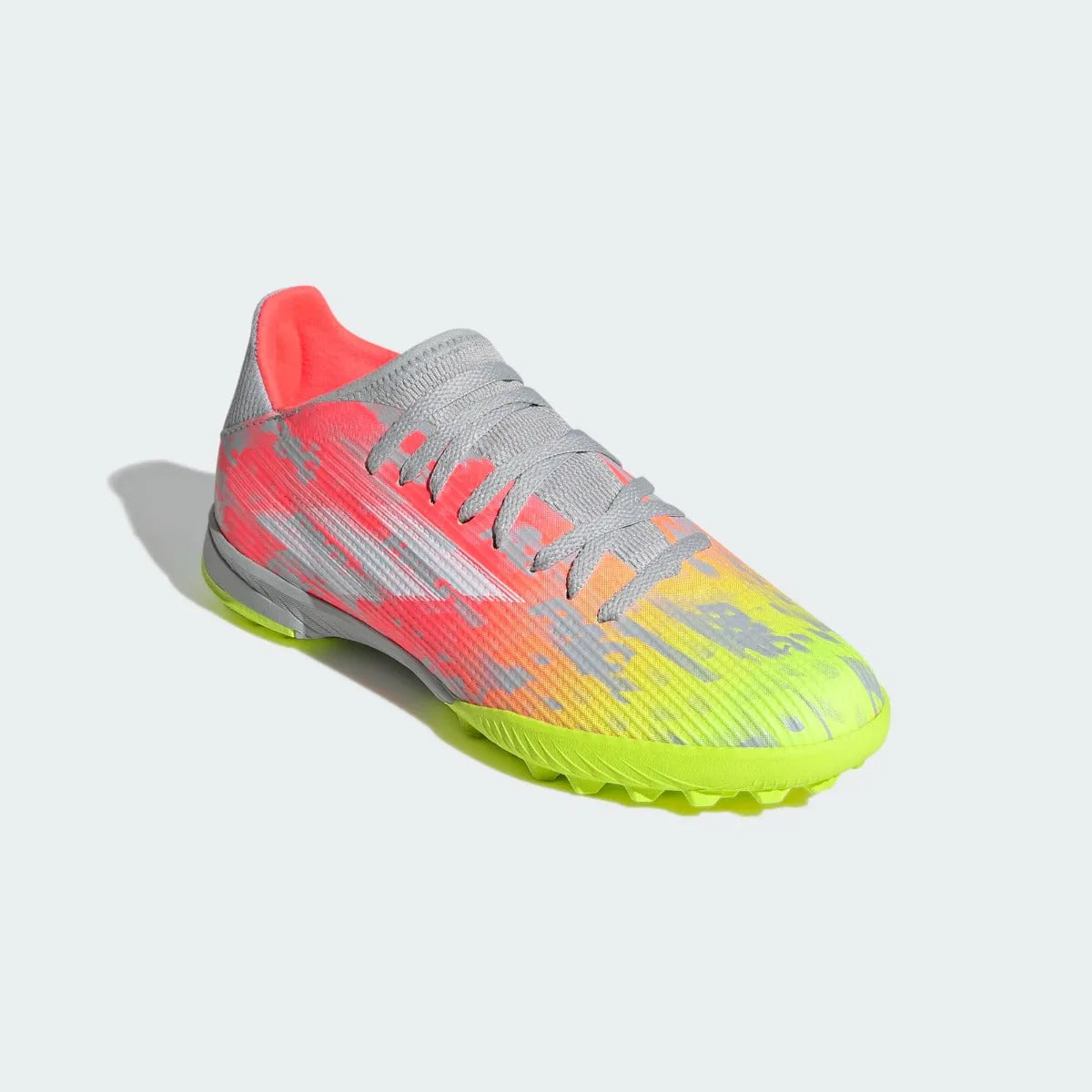 Adidas JR X Speedflow .3 TF - Clear Onix-White-Solar Yellow (Diagonal 1)
