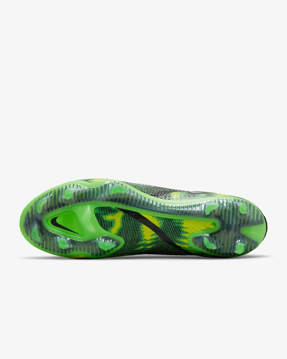 Nike Phantom GT2 Elite DF SW FG - Black-Green Strike (Bottom)