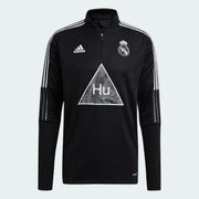 Adidas 2020-21 Real Madrid Human Race Training Top - Black-Onix