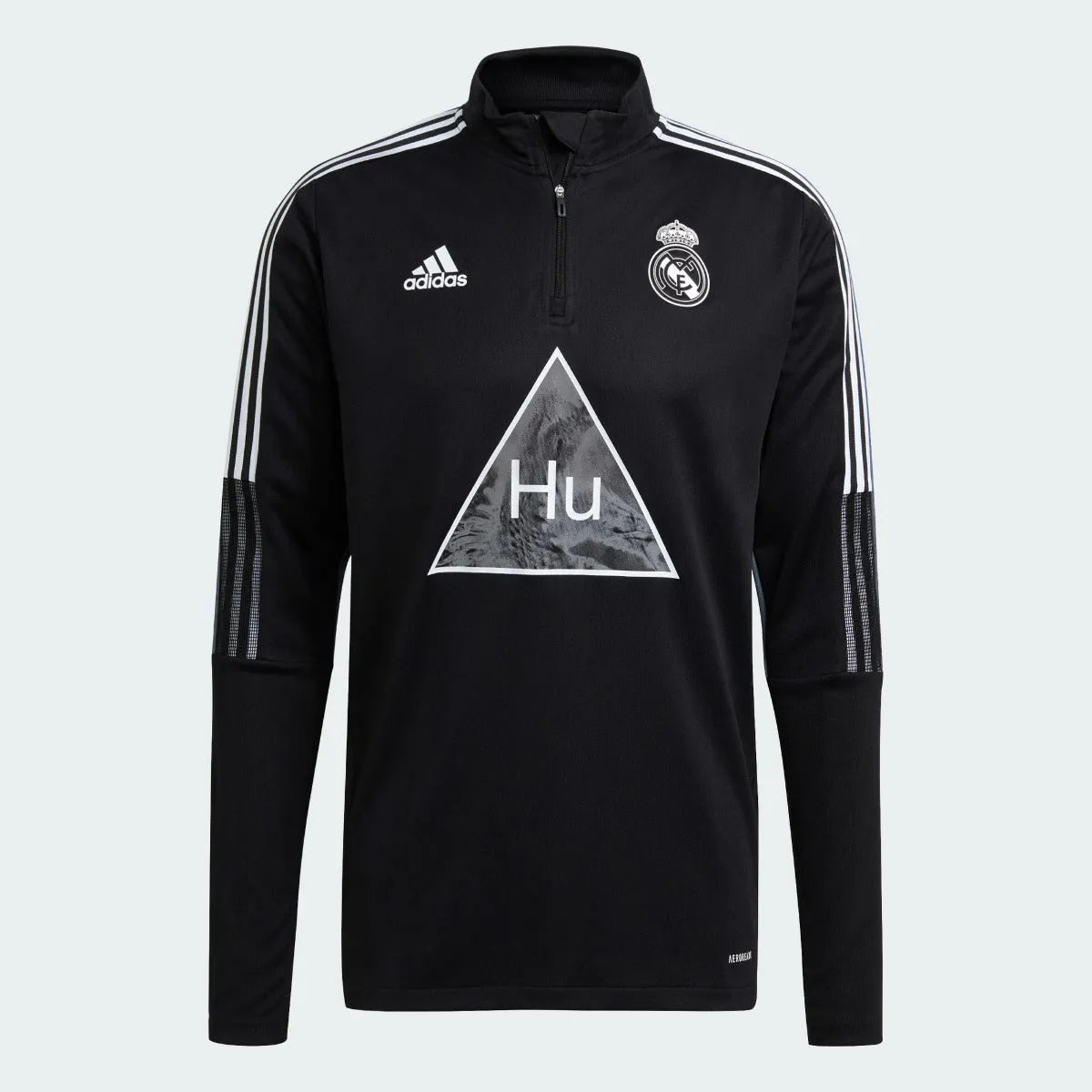Adidas 2020-21 Real Madrid Human Race Training Top - Black-Onix