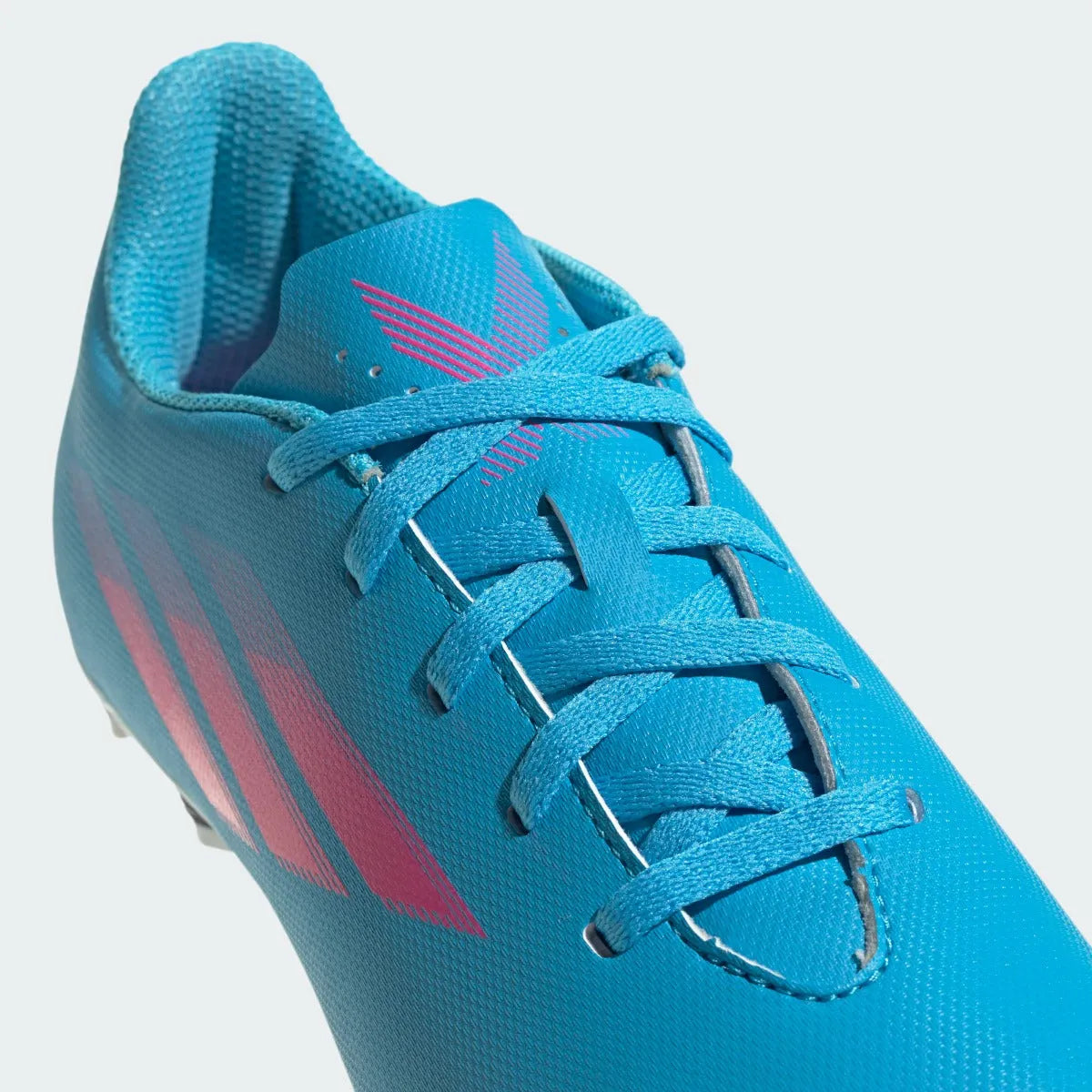 Adidas Kids X Speedflow .4 FxG - Sky Rush-Shock Pink (Detail 1)