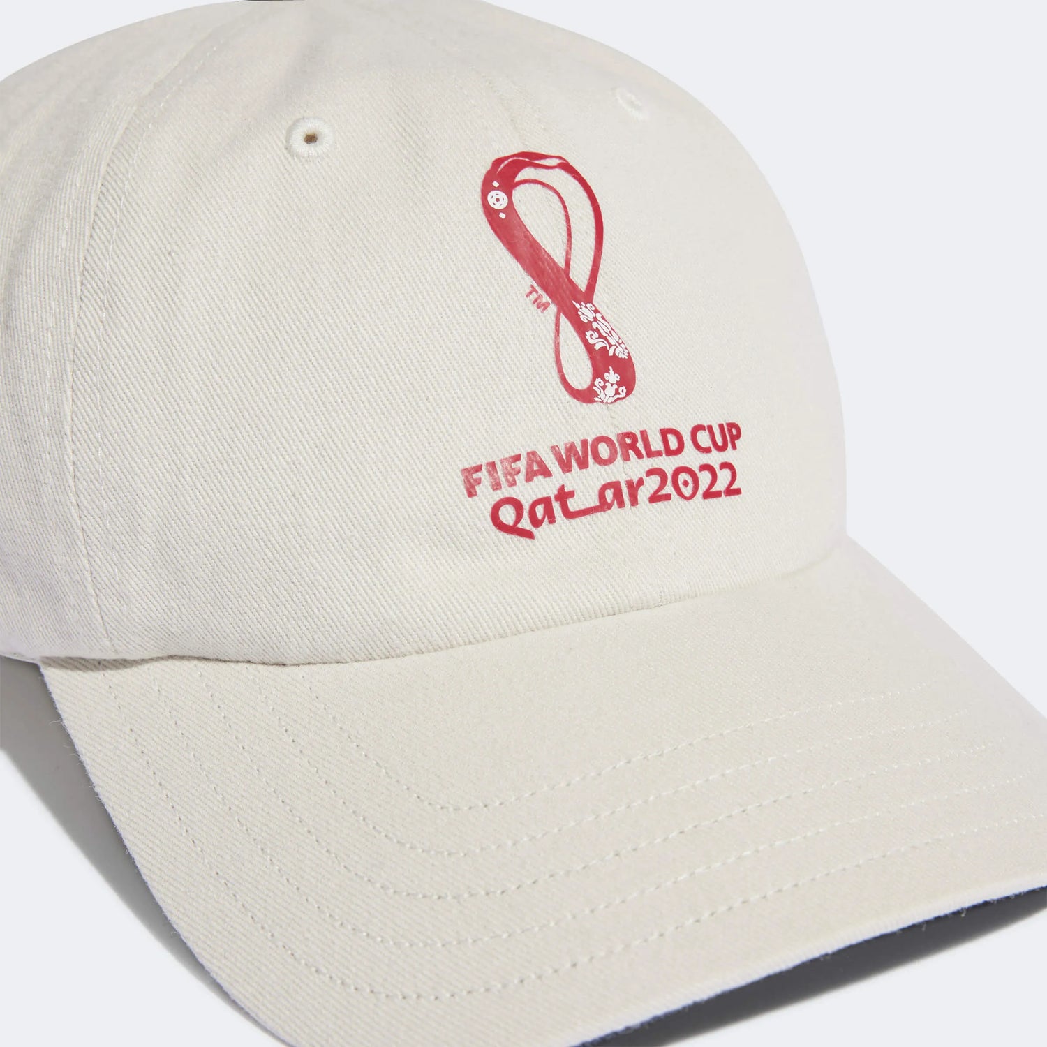 adidas 2022 FIFA World Cup Emblem Cap - Talc (Detail 1)