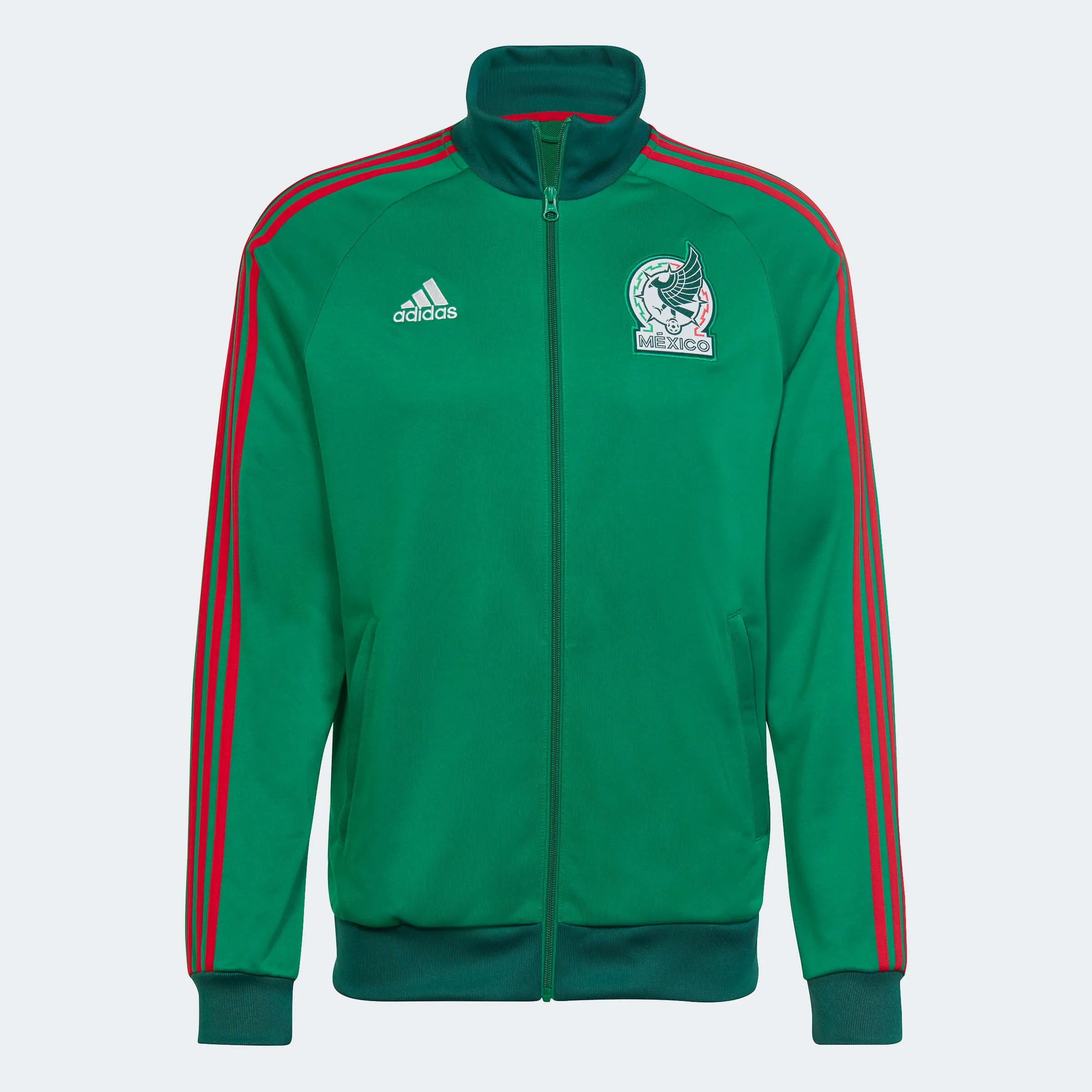 adidas 2022-23 Mexico 3-Stripes Track Top (Front)