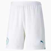 Puma 2021-22 Manchester City Men's Shorts  - White (Front)