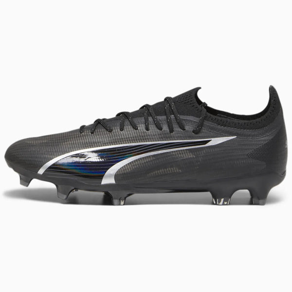 PUMA Ultra ￼ 1.4 FG Puma Ultra 1.4 FG-AG - Black-White Soccer Cleats | ProSoccer CA