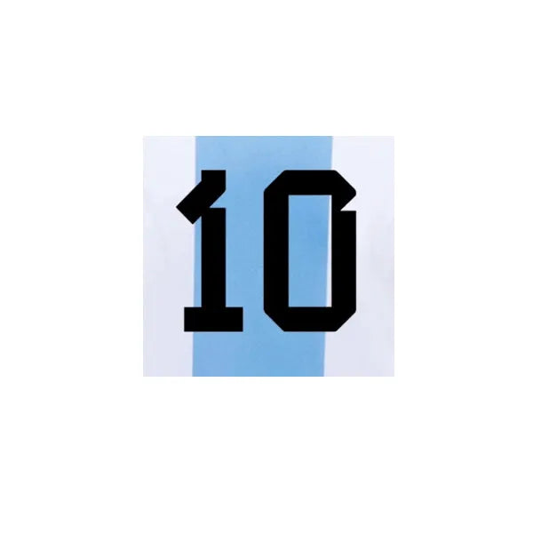 Argentina 2023 Home Messi #10 Youth 3 Star Jersey Name Set (Front)
