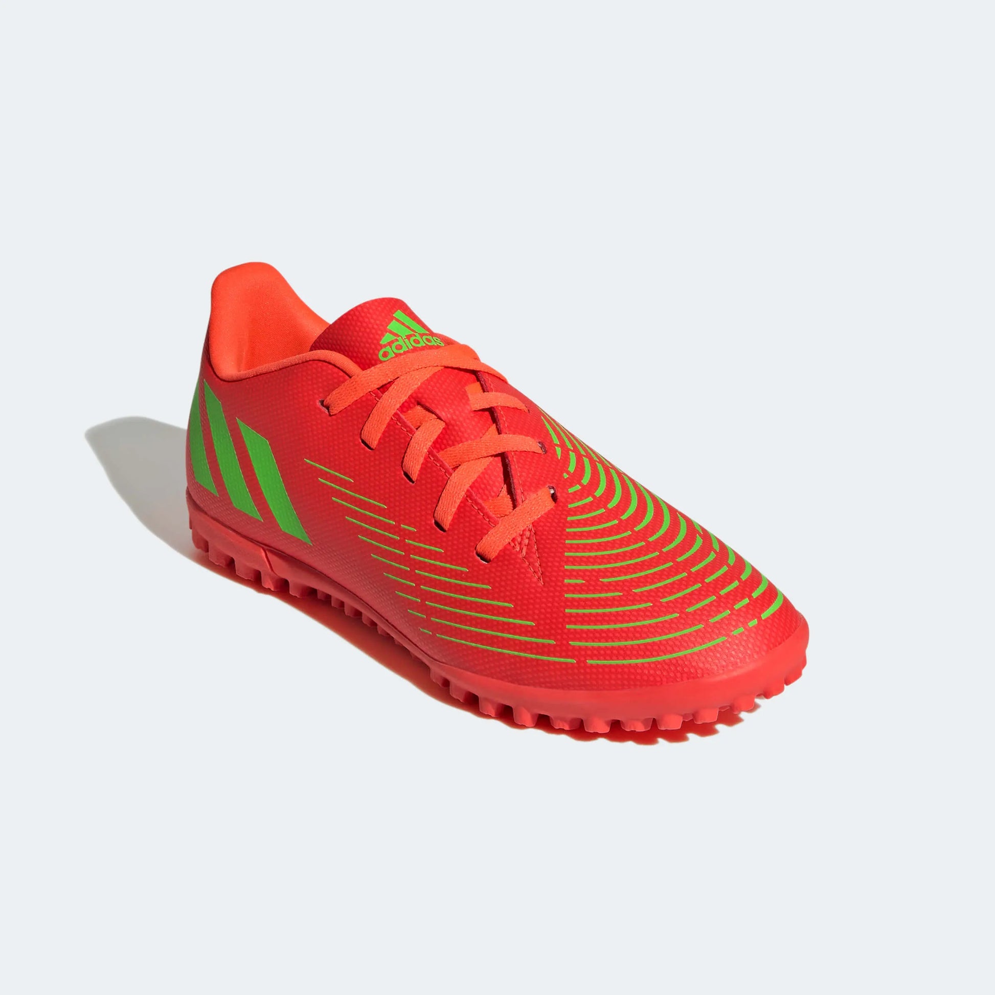 adidas Kids Predator Edge .4 Turf - Solar Red-Solar Green (Diagonal 1)